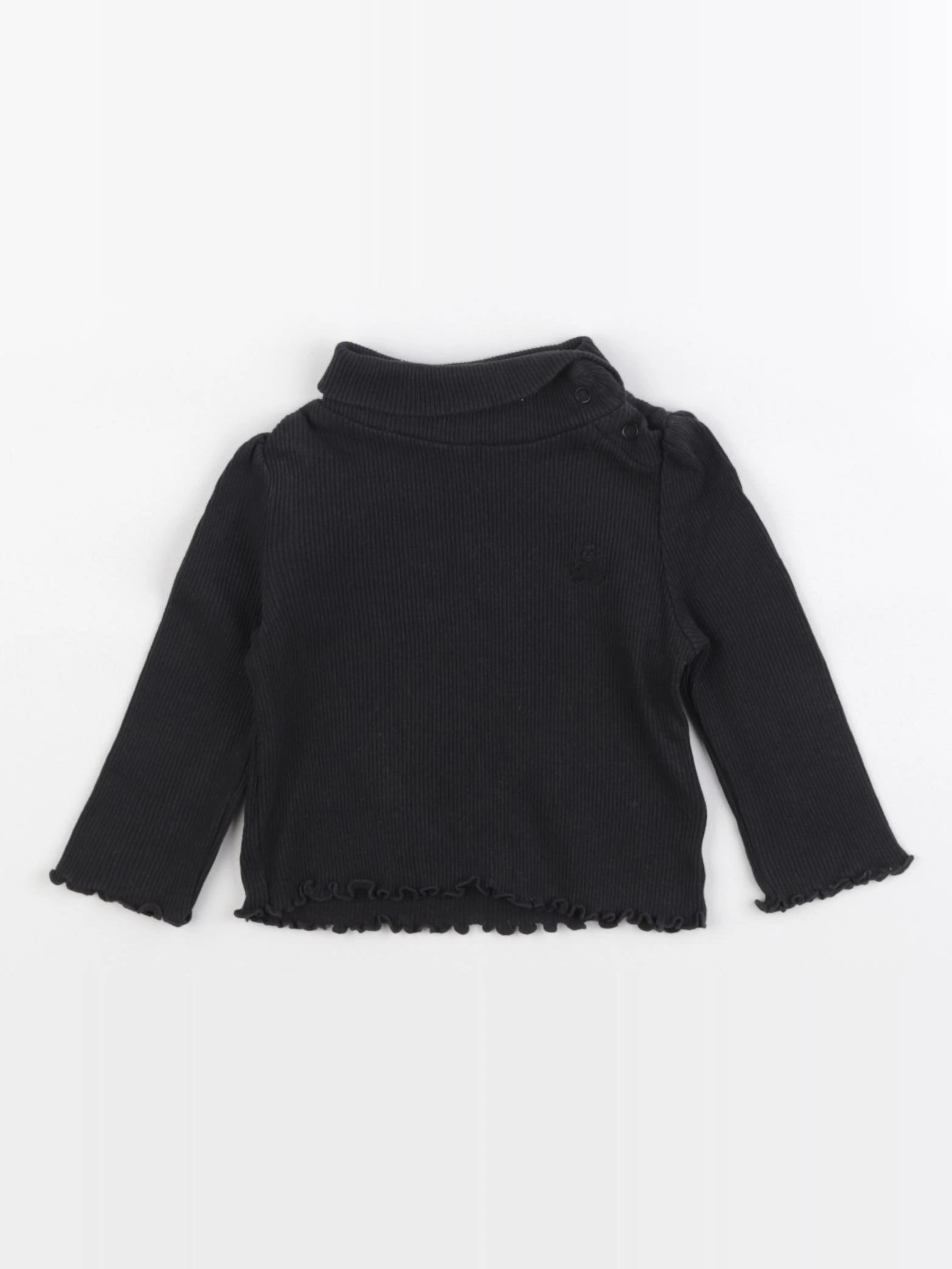 GAP - sous-pull noir - 3/6 mois