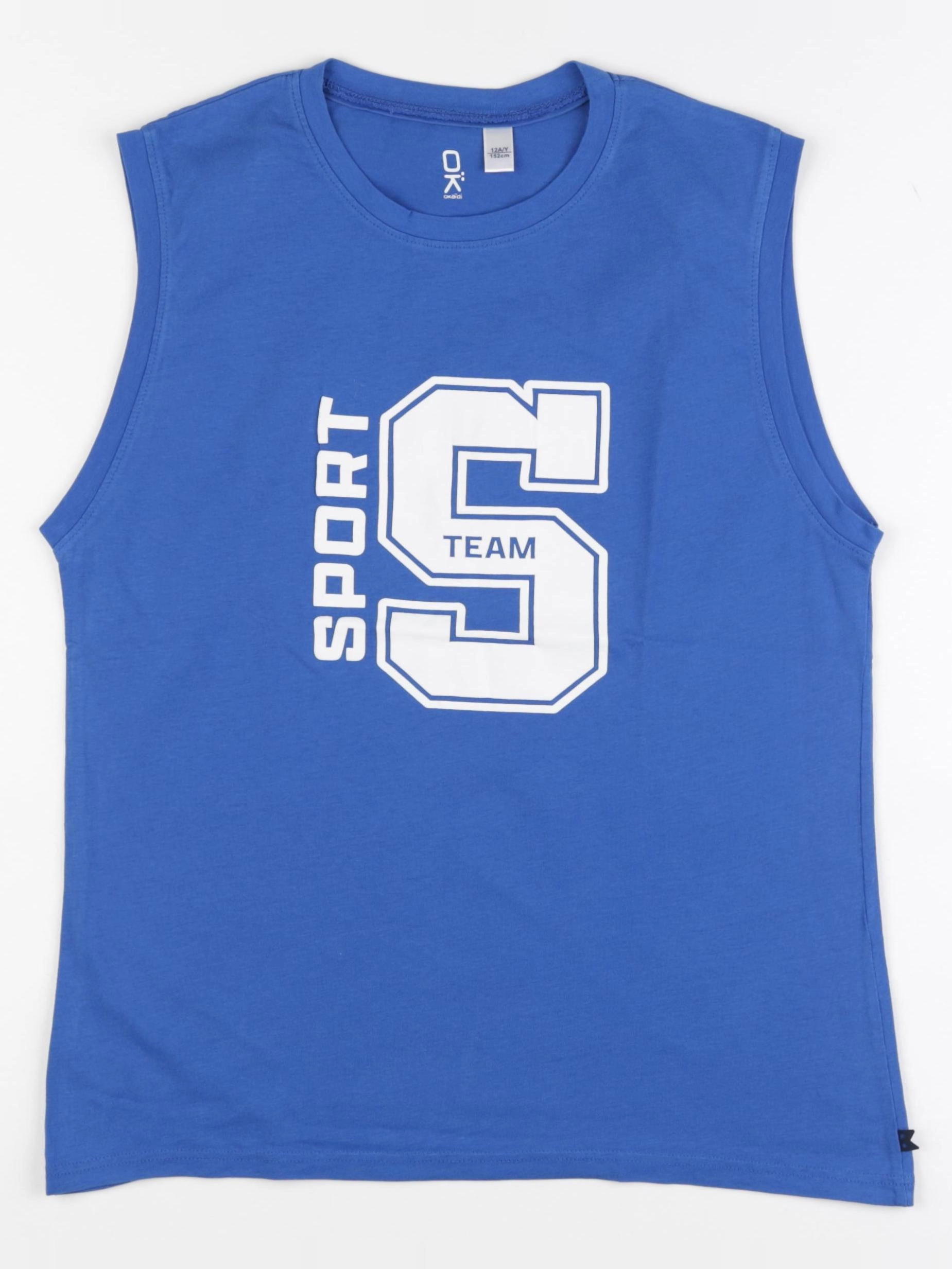 Okaidi - débardeur bleu - 12 ans