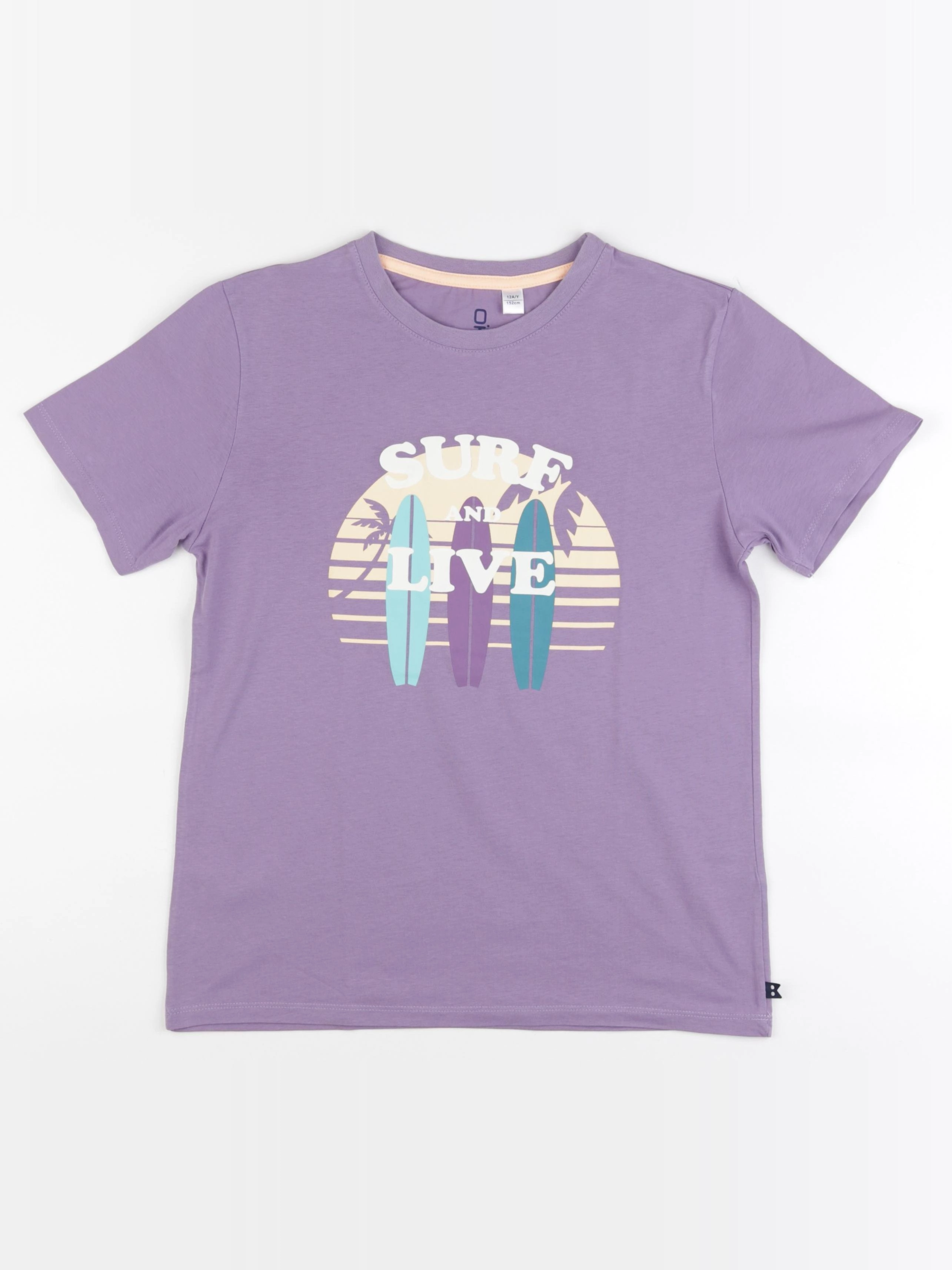 Okaidi - tee-shirt violet - 12 ans