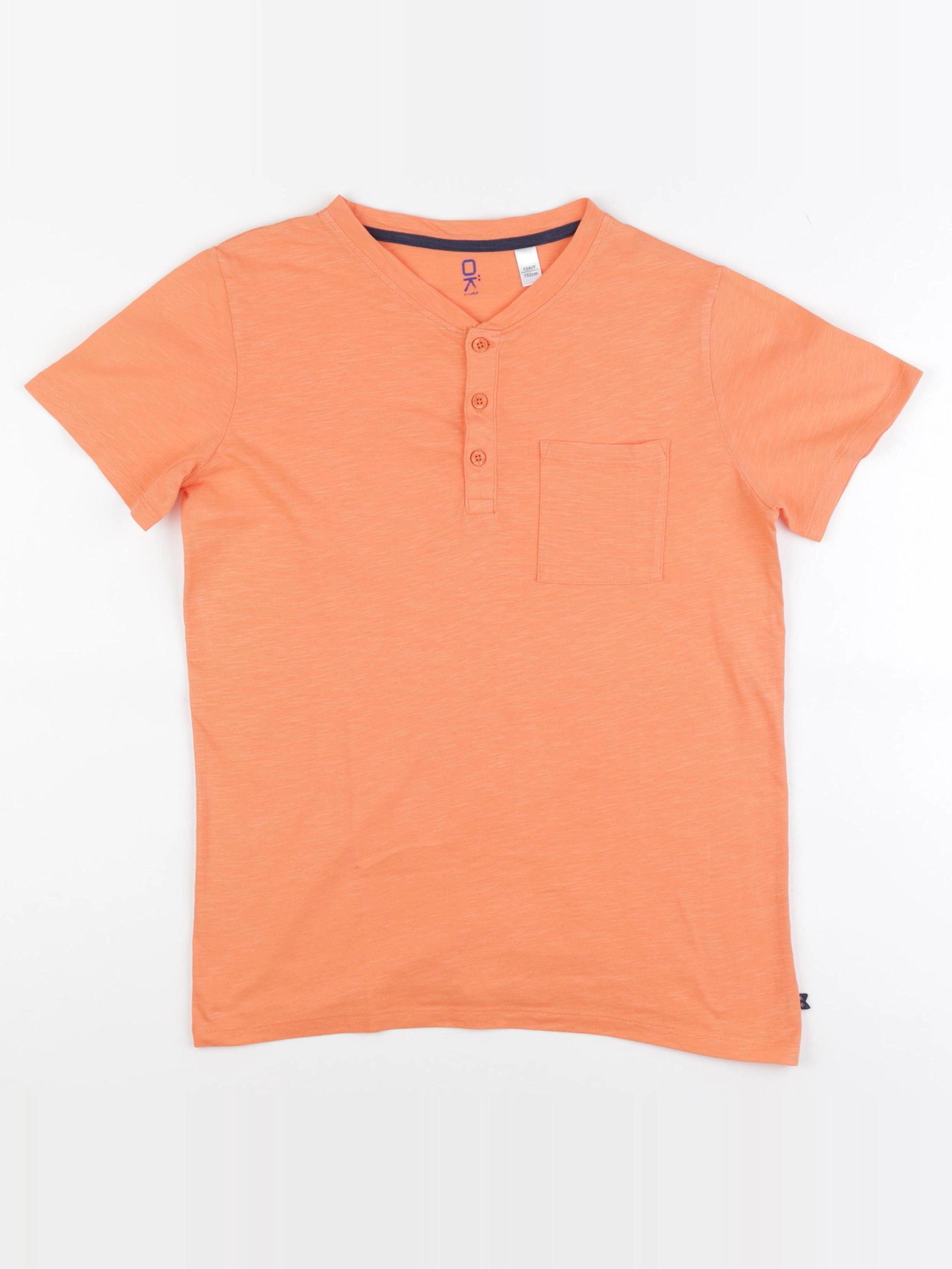 Okaidi - tee-shirt orange - 12 ans