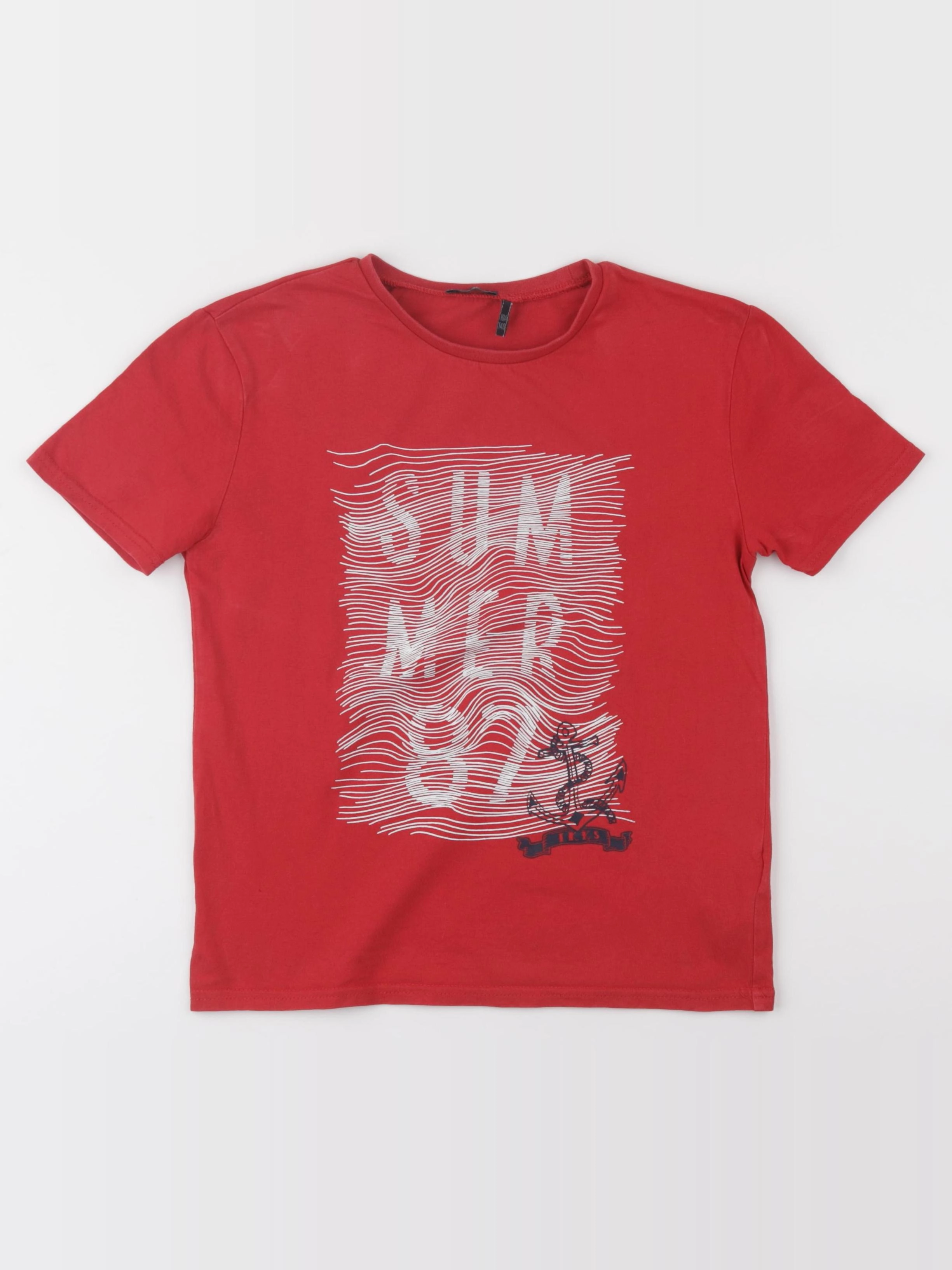 IKKS - tee-shirt rouge - 10 ans