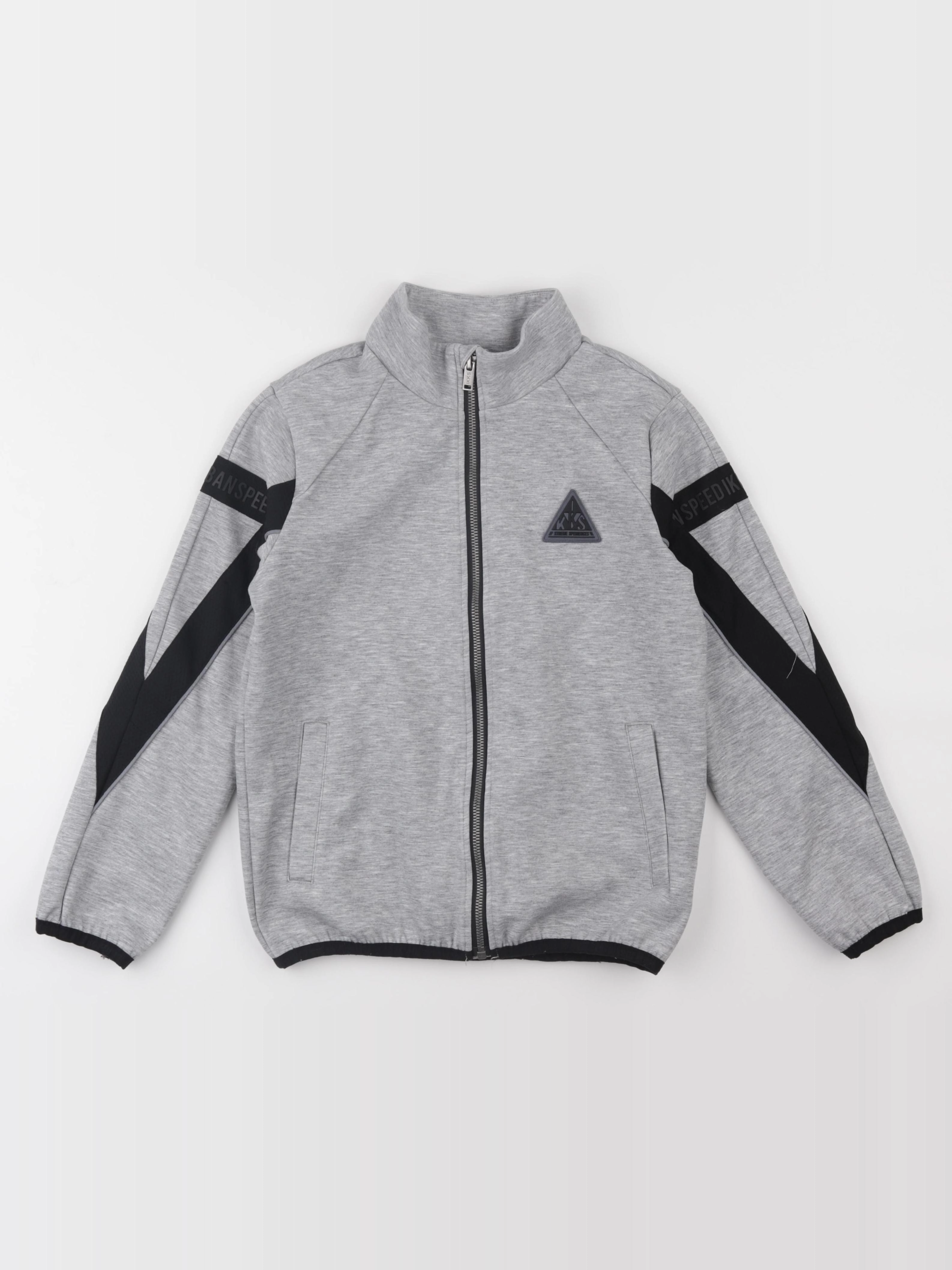IKKS - sweat gris - 10 ans