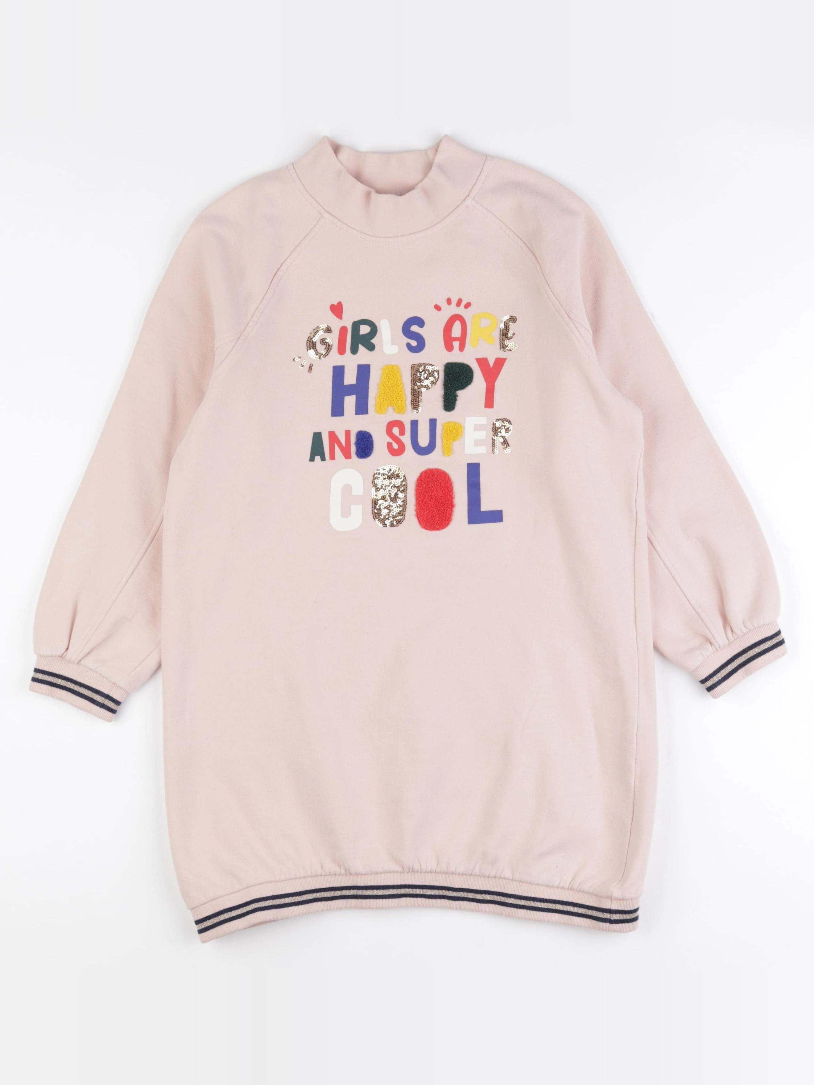 Vertbaudet - robe rose - 10 ans