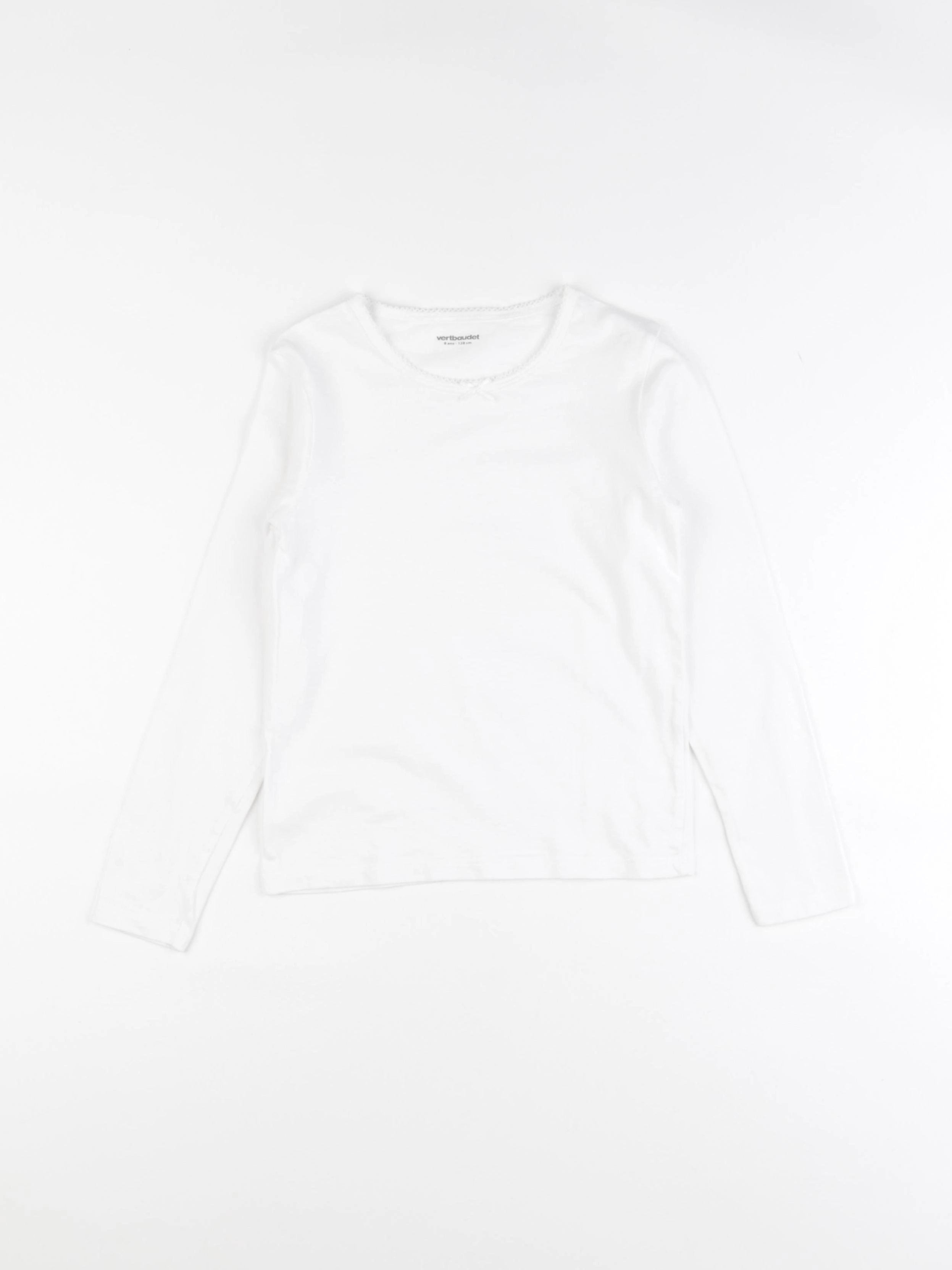 Vertbaudet - maillot de corps blanc - 8 ans