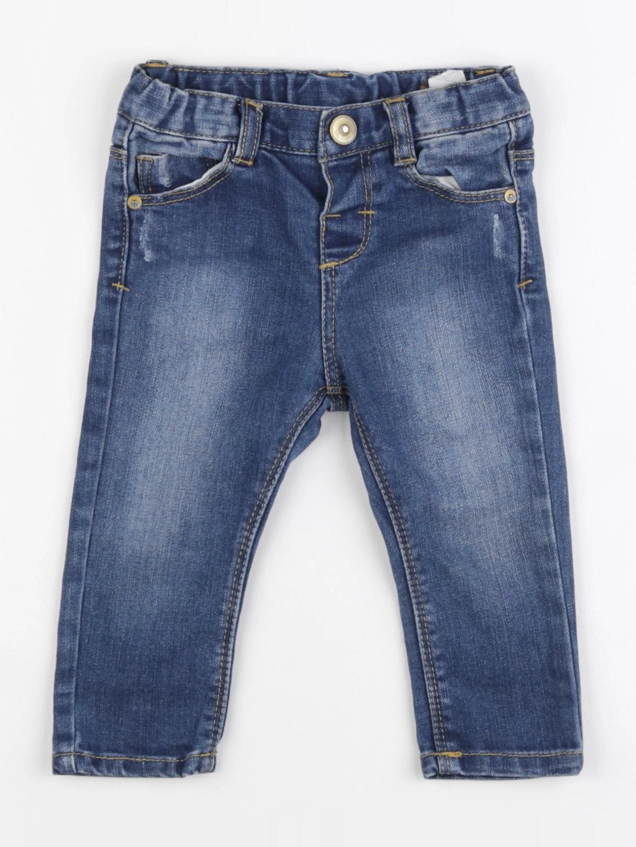 Zara - jean bleu - 6/9 mois