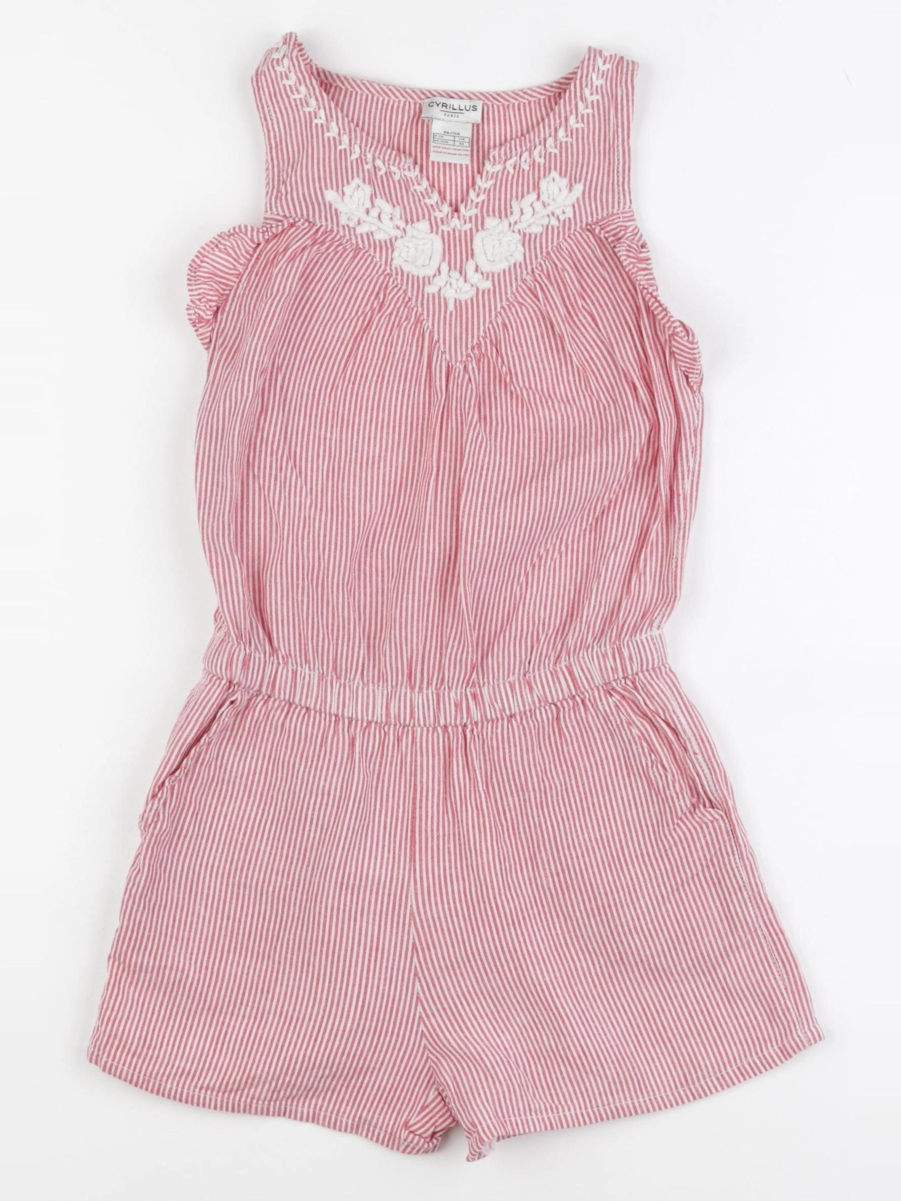 Cyrillus - combinaison rouge - 6 ans