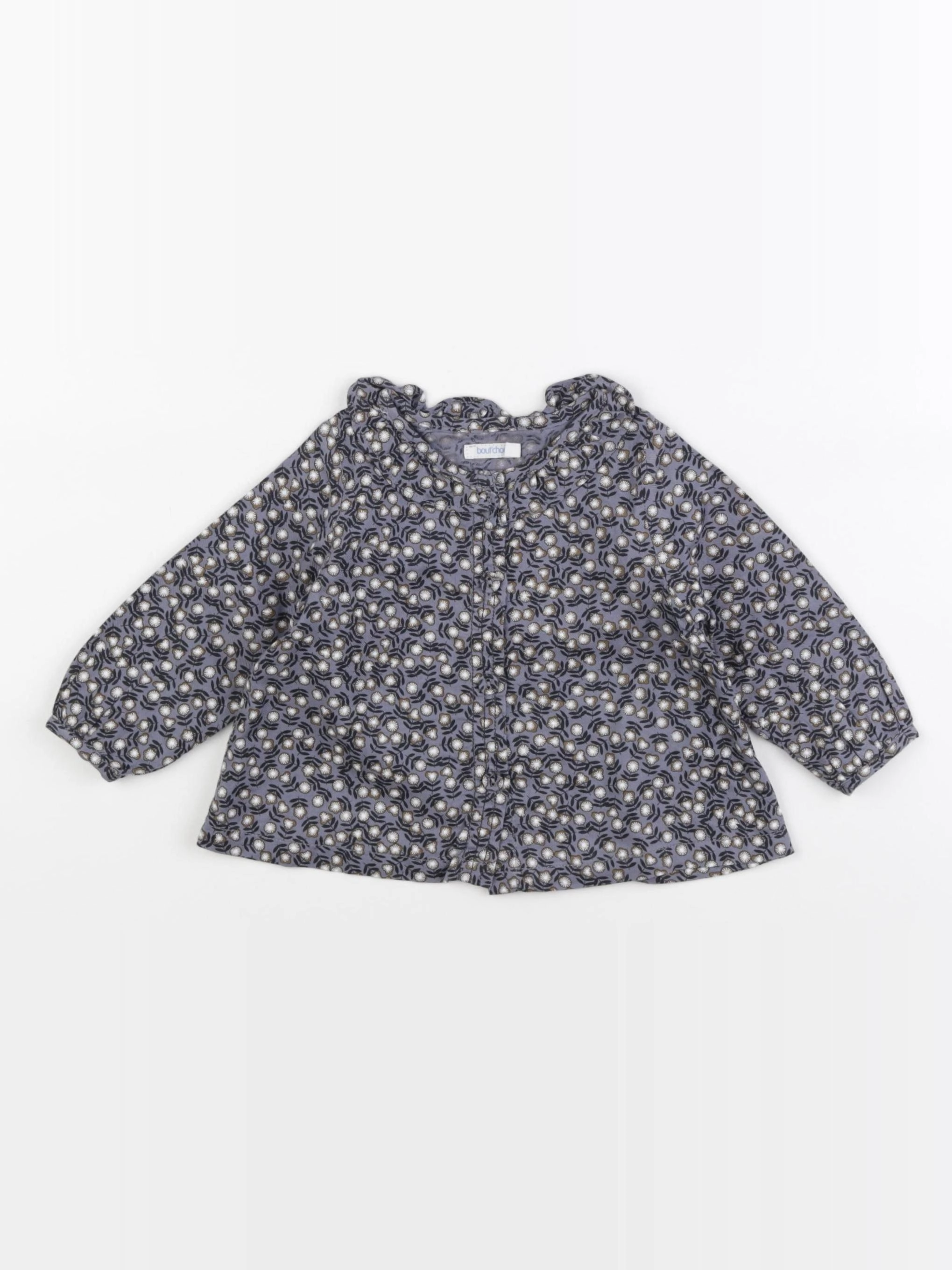 Boutchou - blouse violet - 6 mois