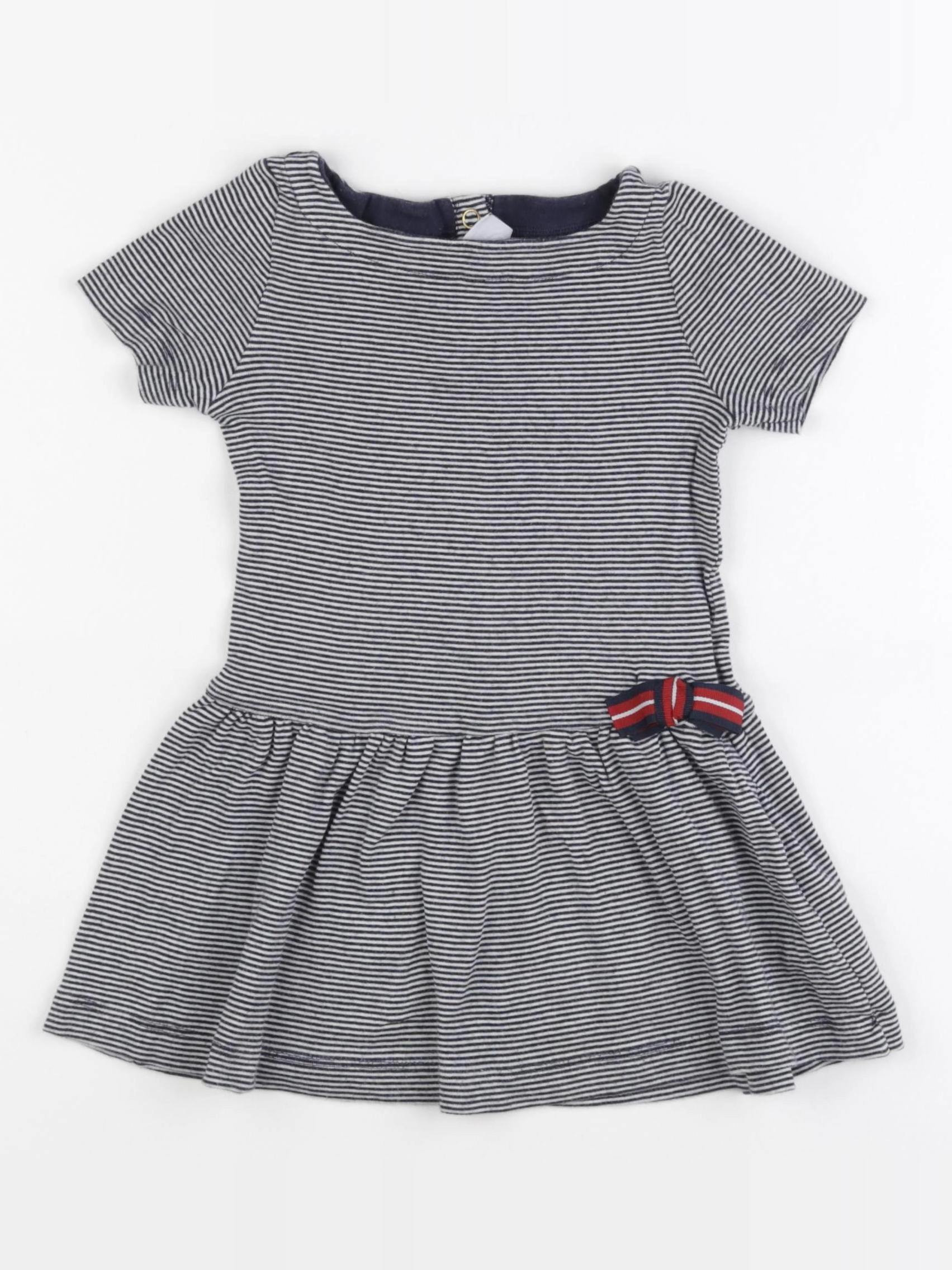 Petit Bateau - robe bleu - 3 ans