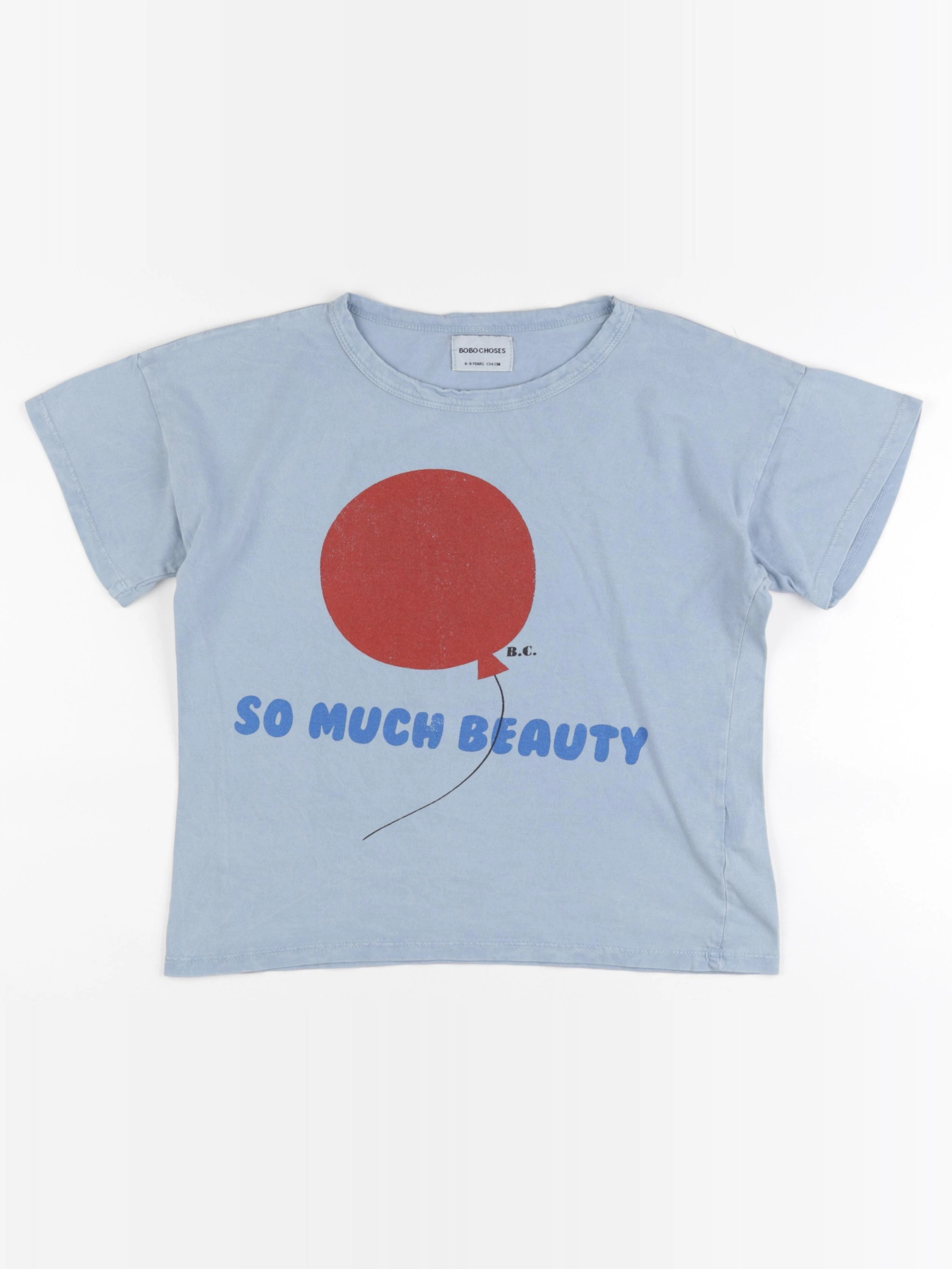 Bobo Choses - tee-shirt bleu - 8/9 ans