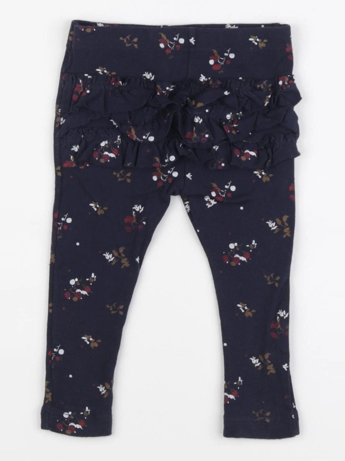 Petit Bateau - legging bleu - 12 mois