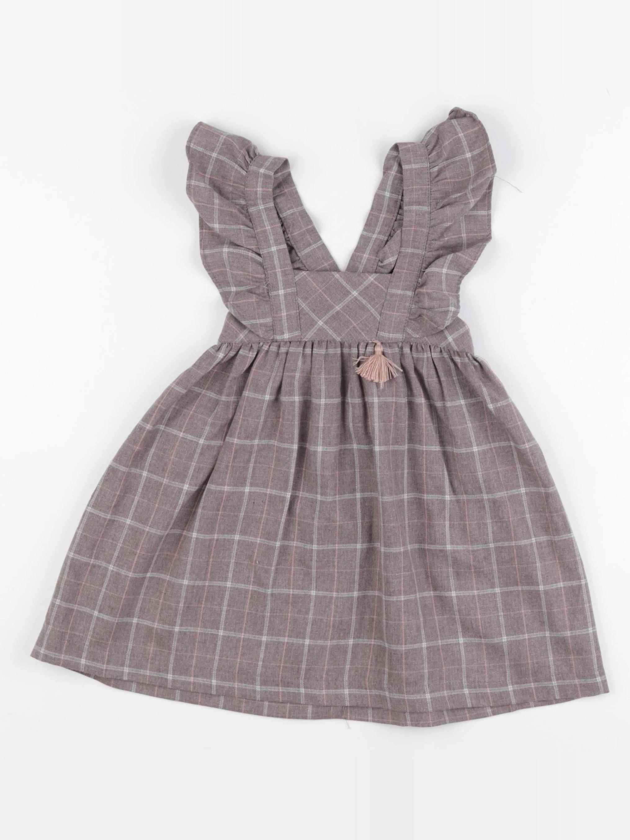 Lola Palacios - robe marron - 3 ans