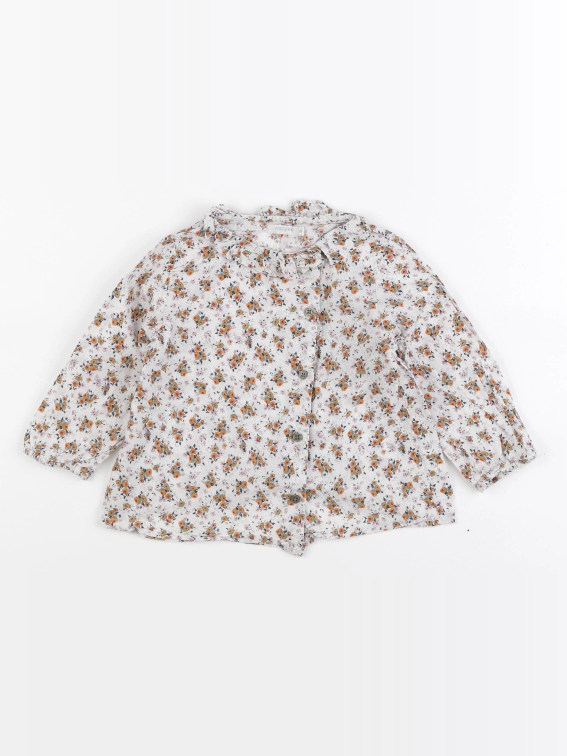 Boutchou - blouse beige - 18 mois