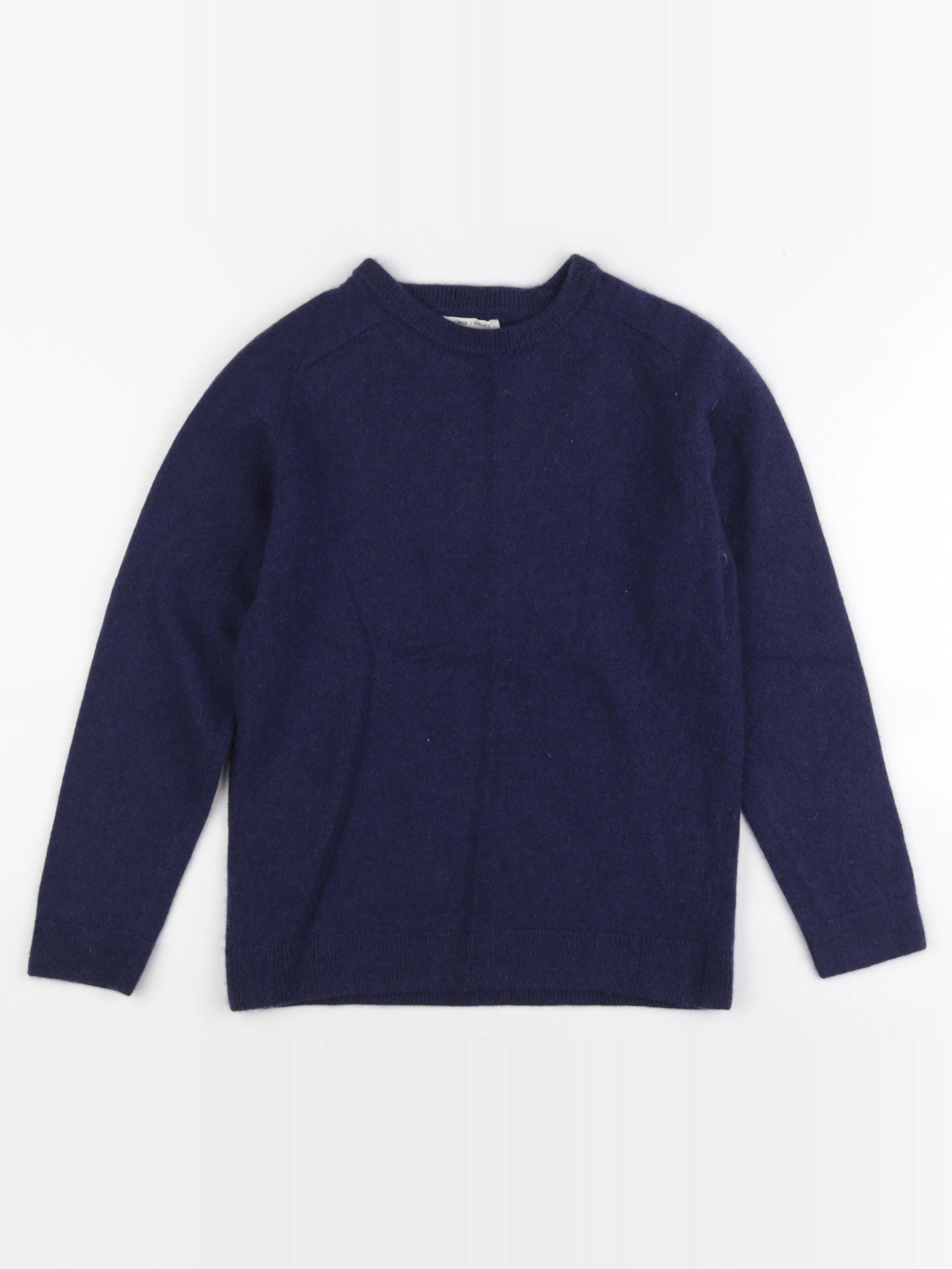 Monoprix - pull bleu - 12 ans