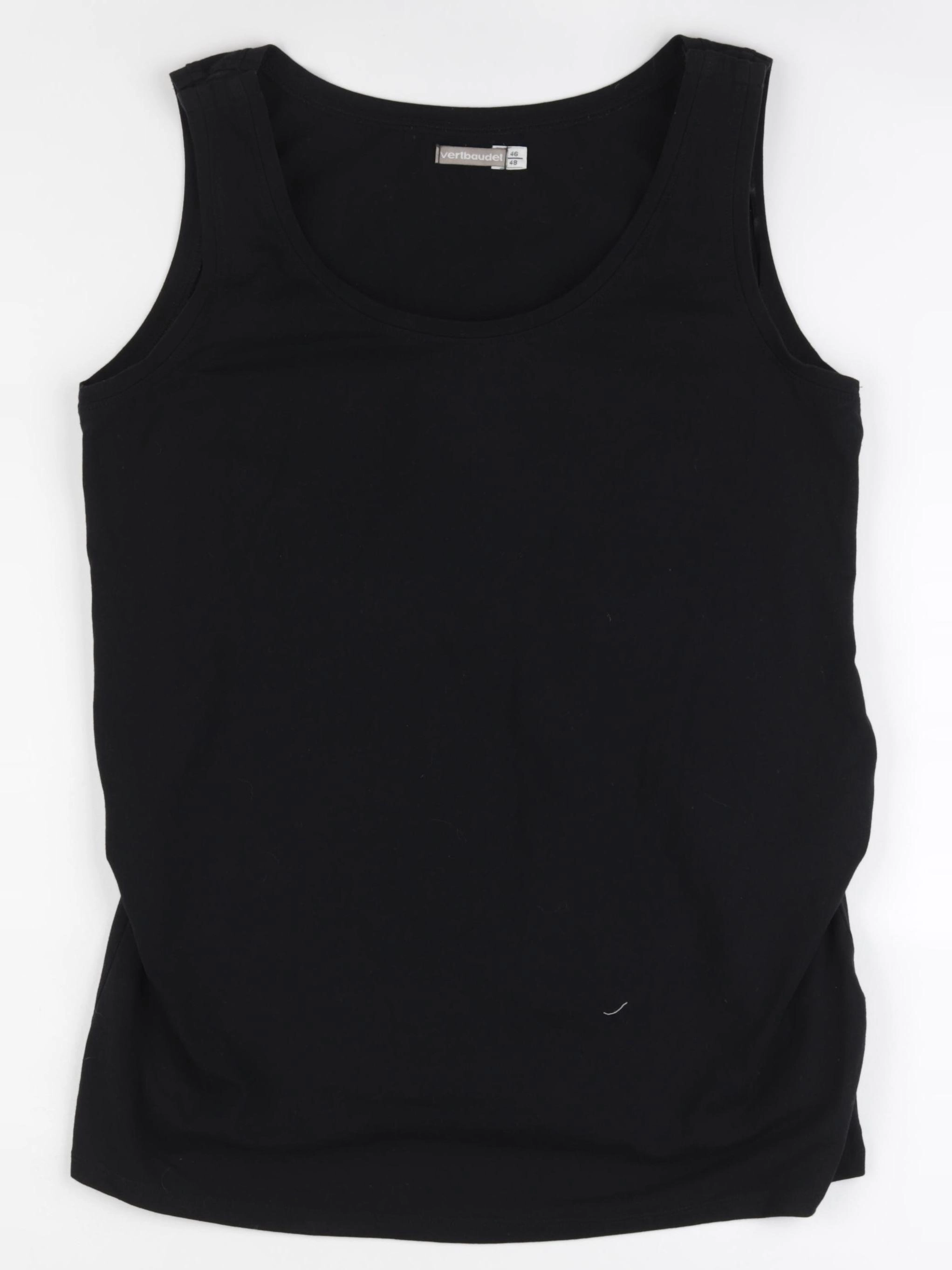 Vertbaudet - débardeur grossesse noir - 46 à 48