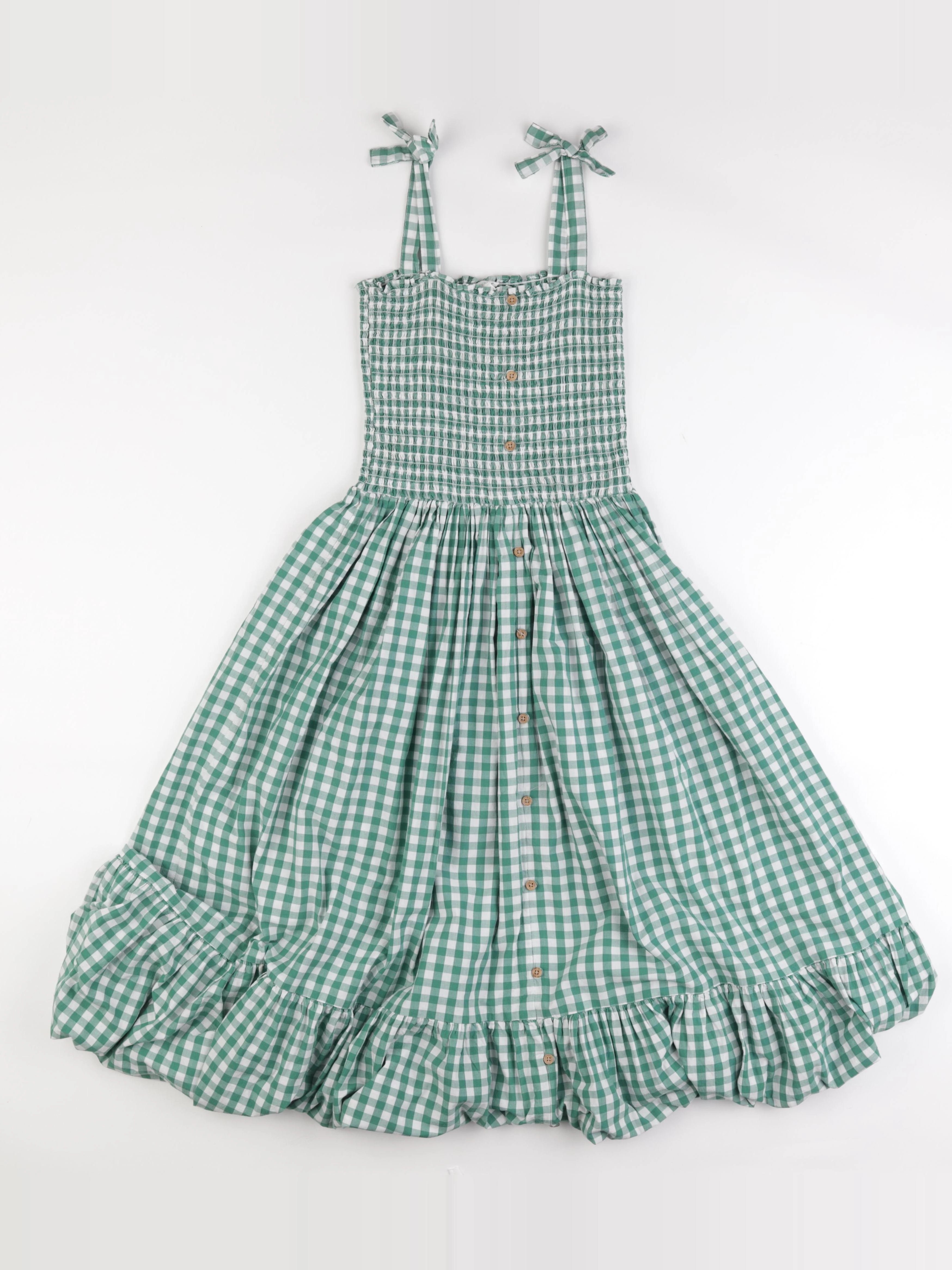 Vertbaudet - robe vert - 12 ans