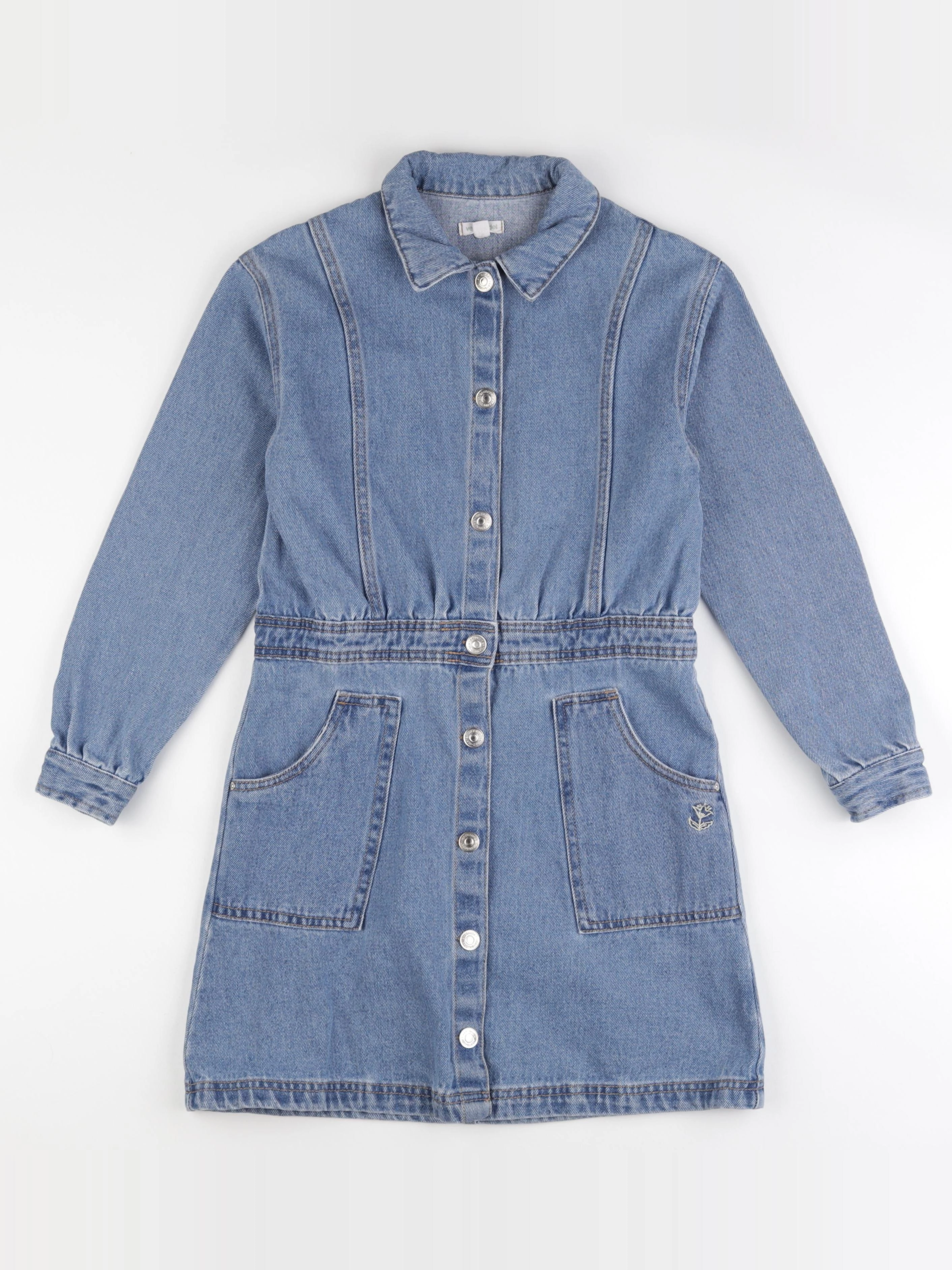 Vertbaudet - robe bleu - 12 ans