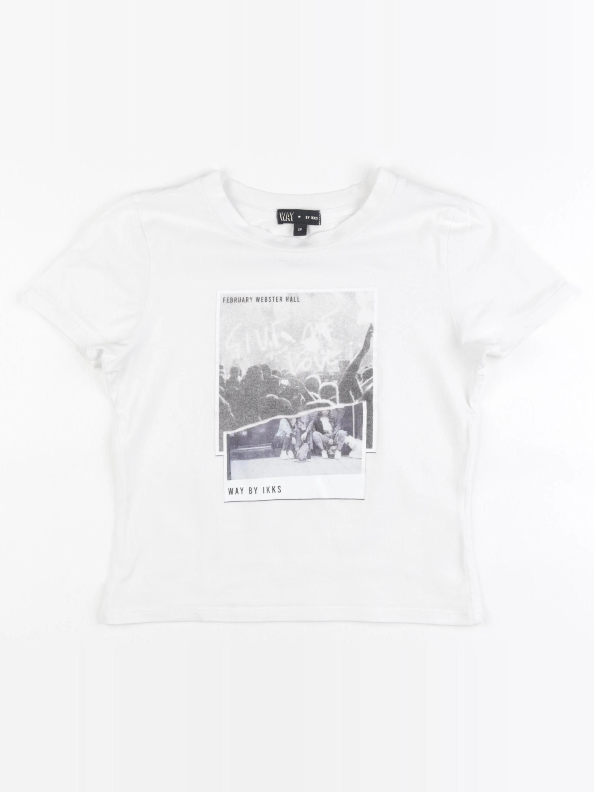 IKKS - tee-shirt blanc - 12 ans