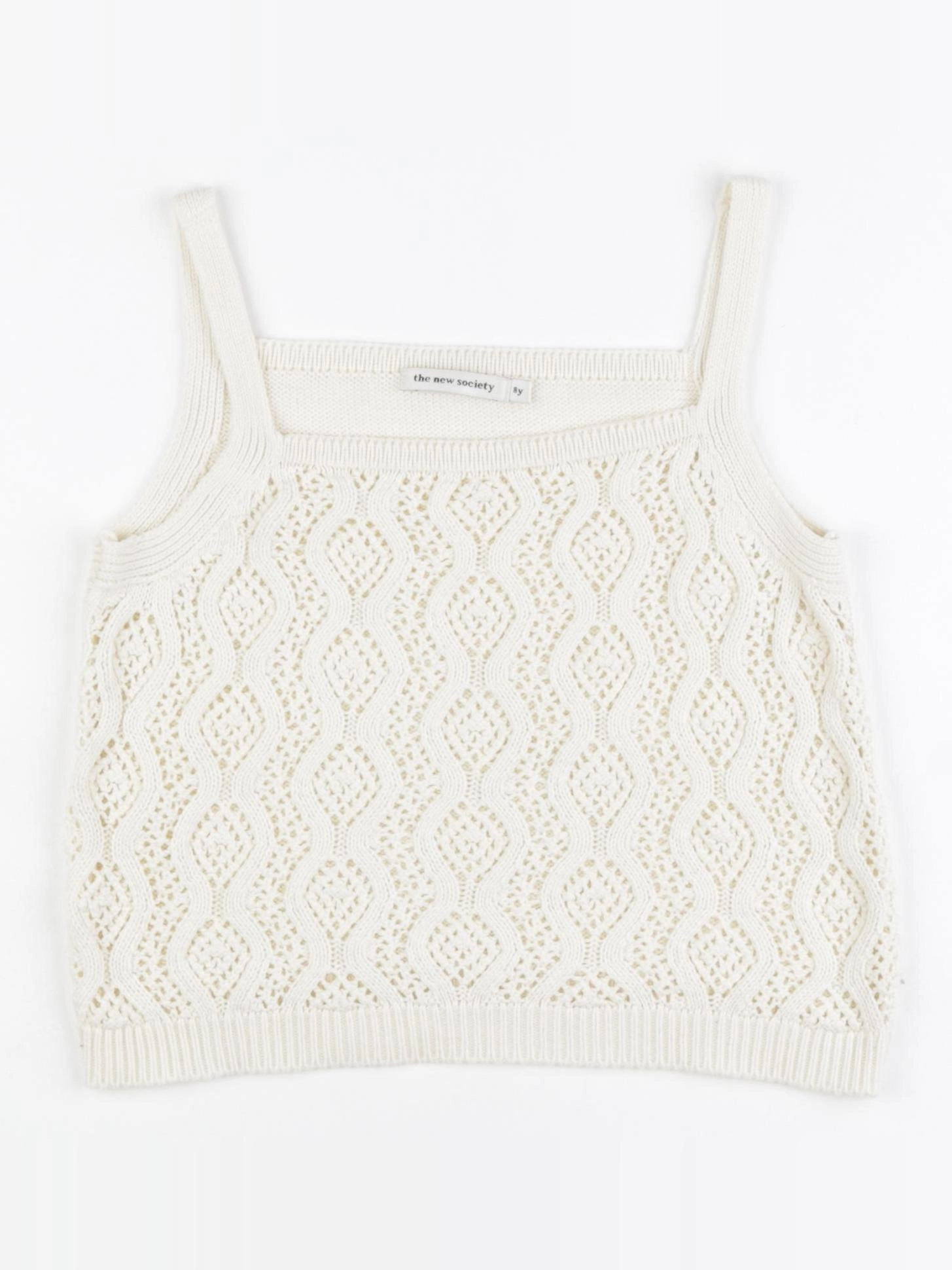 The new society - débardeur beige - 8 ans