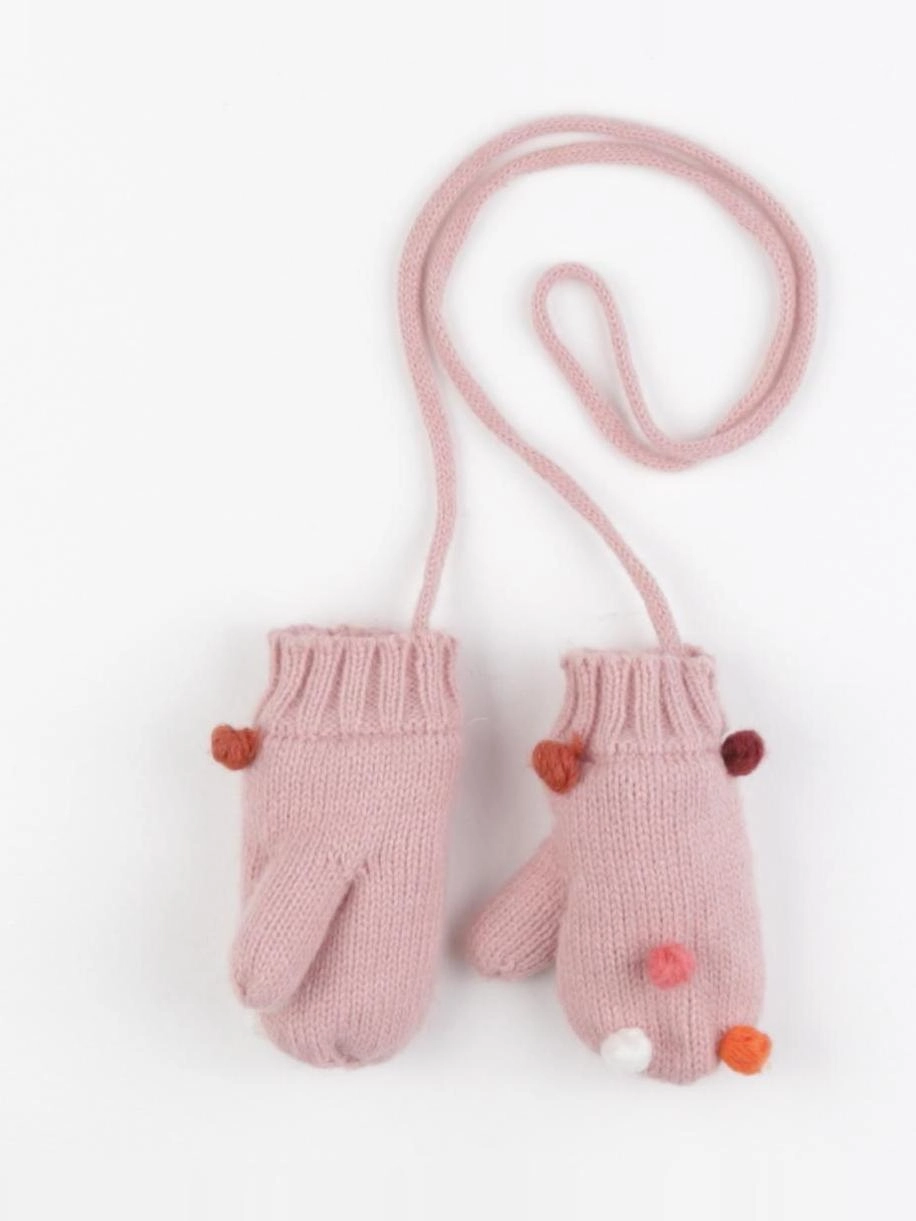 Boutchou - moufles rose - 6/18 mois