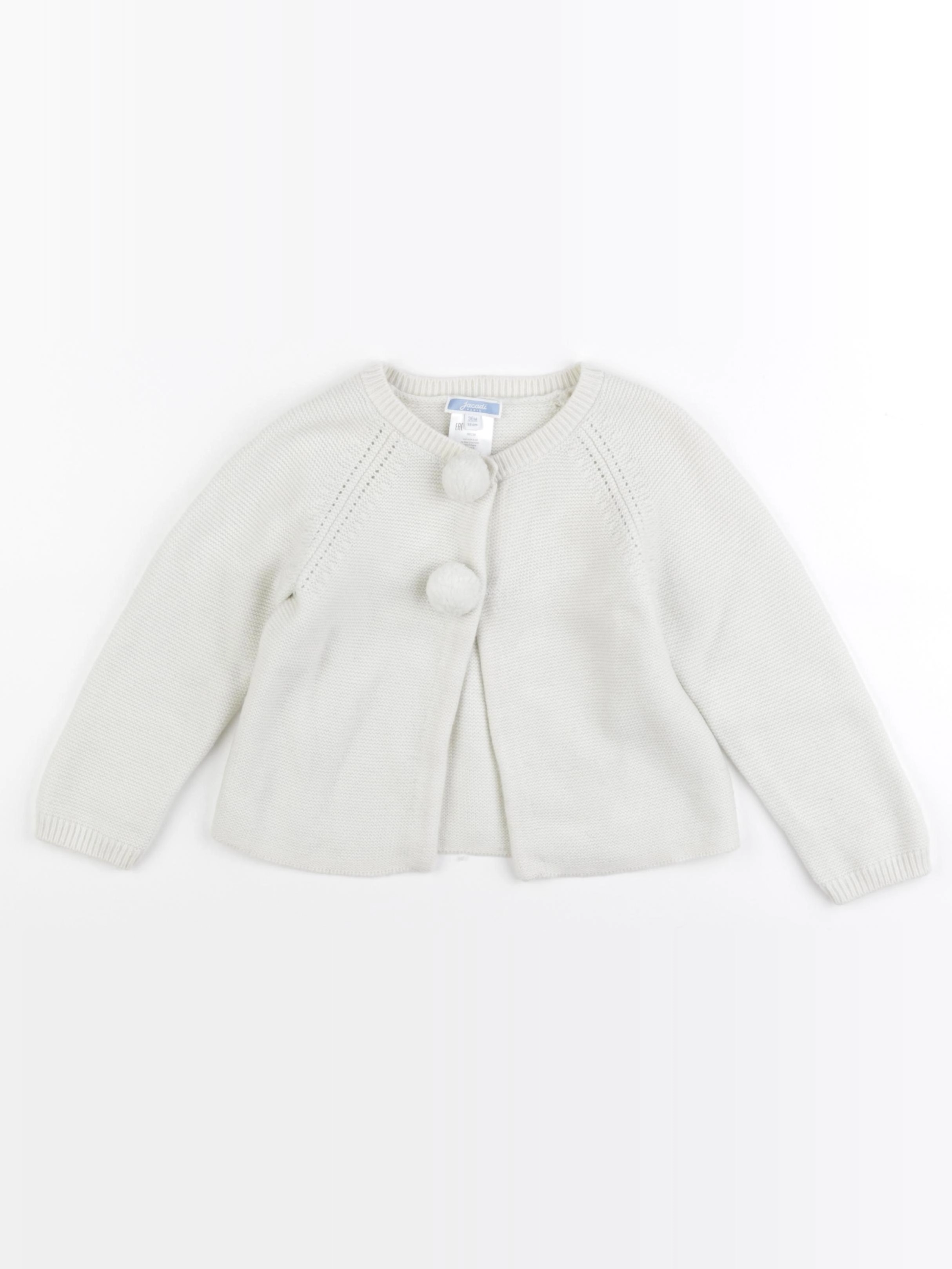 Jacadi - gilet beige - 36 mois