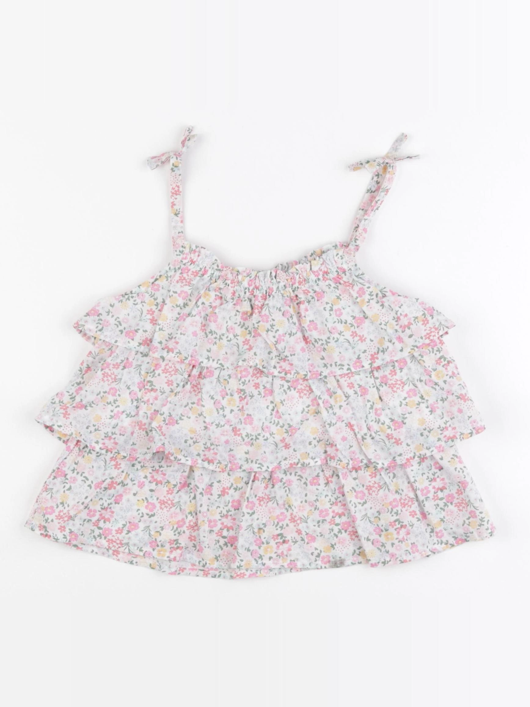 Vertbaudet - blouse multicolore - 4 ans