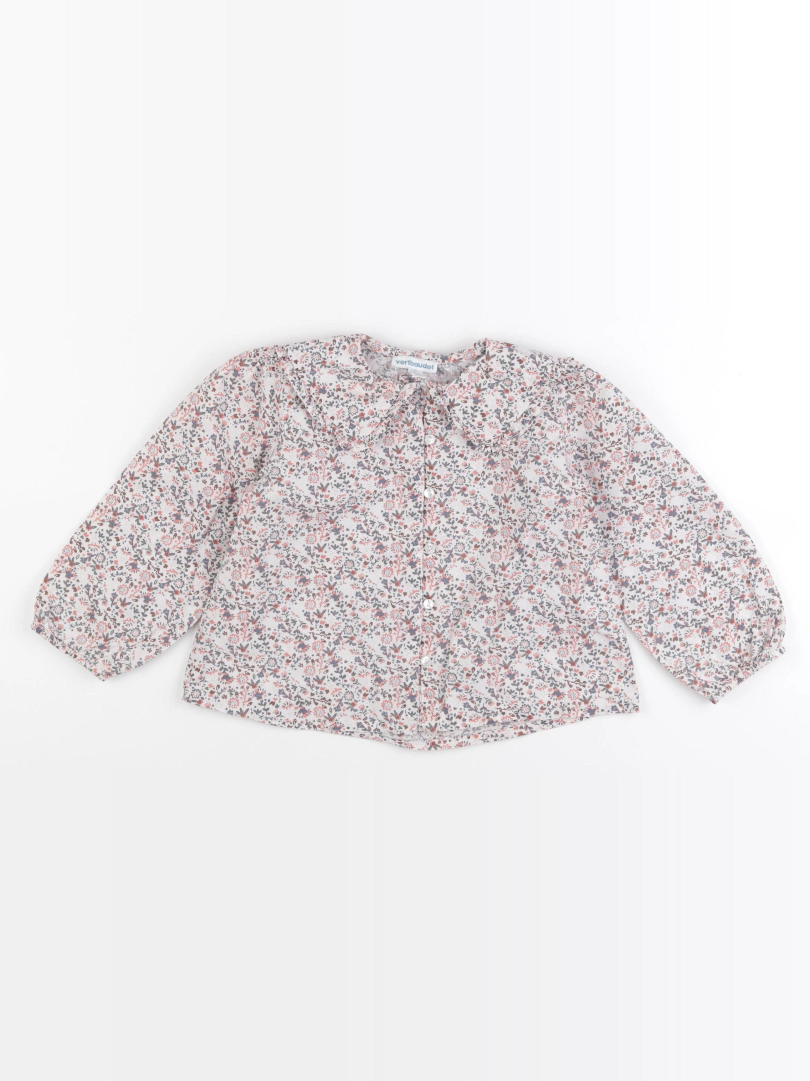 Vertbaudet - blouse multicolore - 3 ans