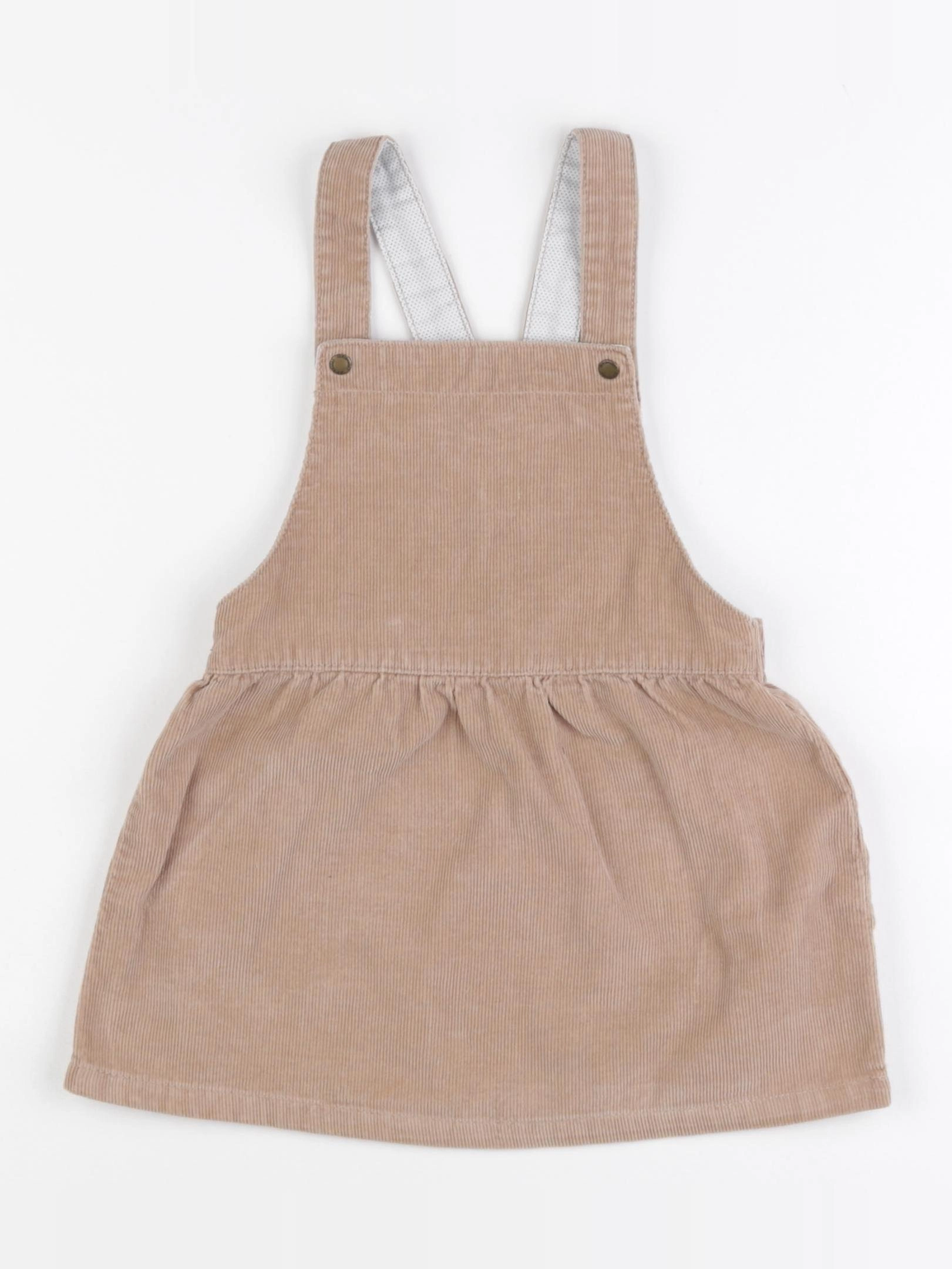 Vertbaudet - robe beige - 3 ans