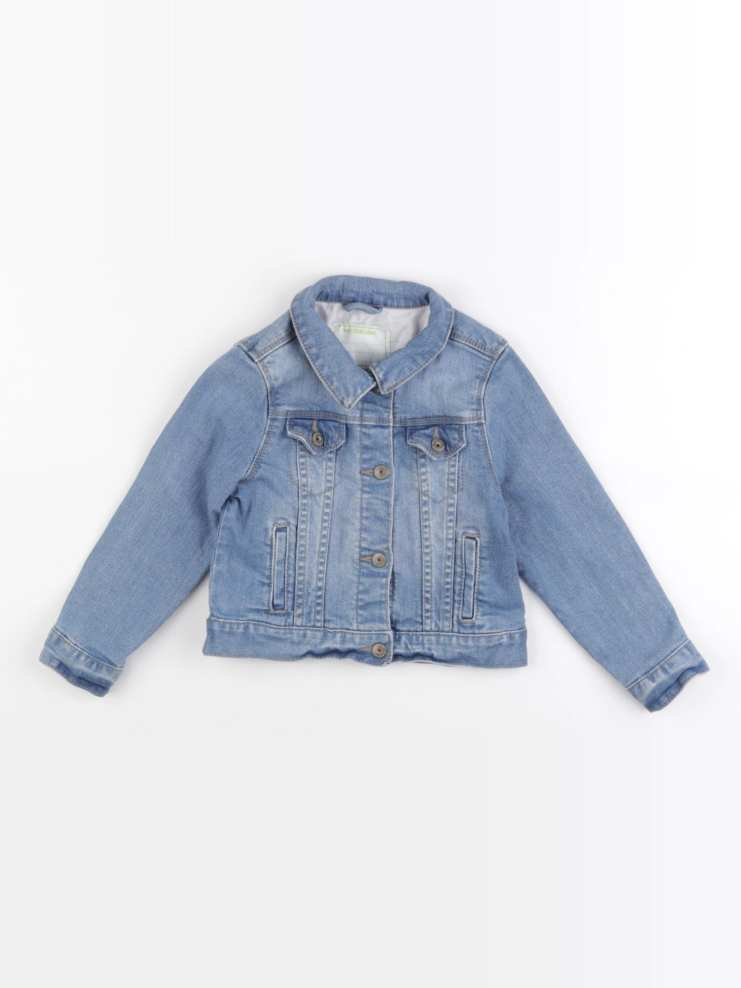 Vertbaudet - veste bleu - 4 ans