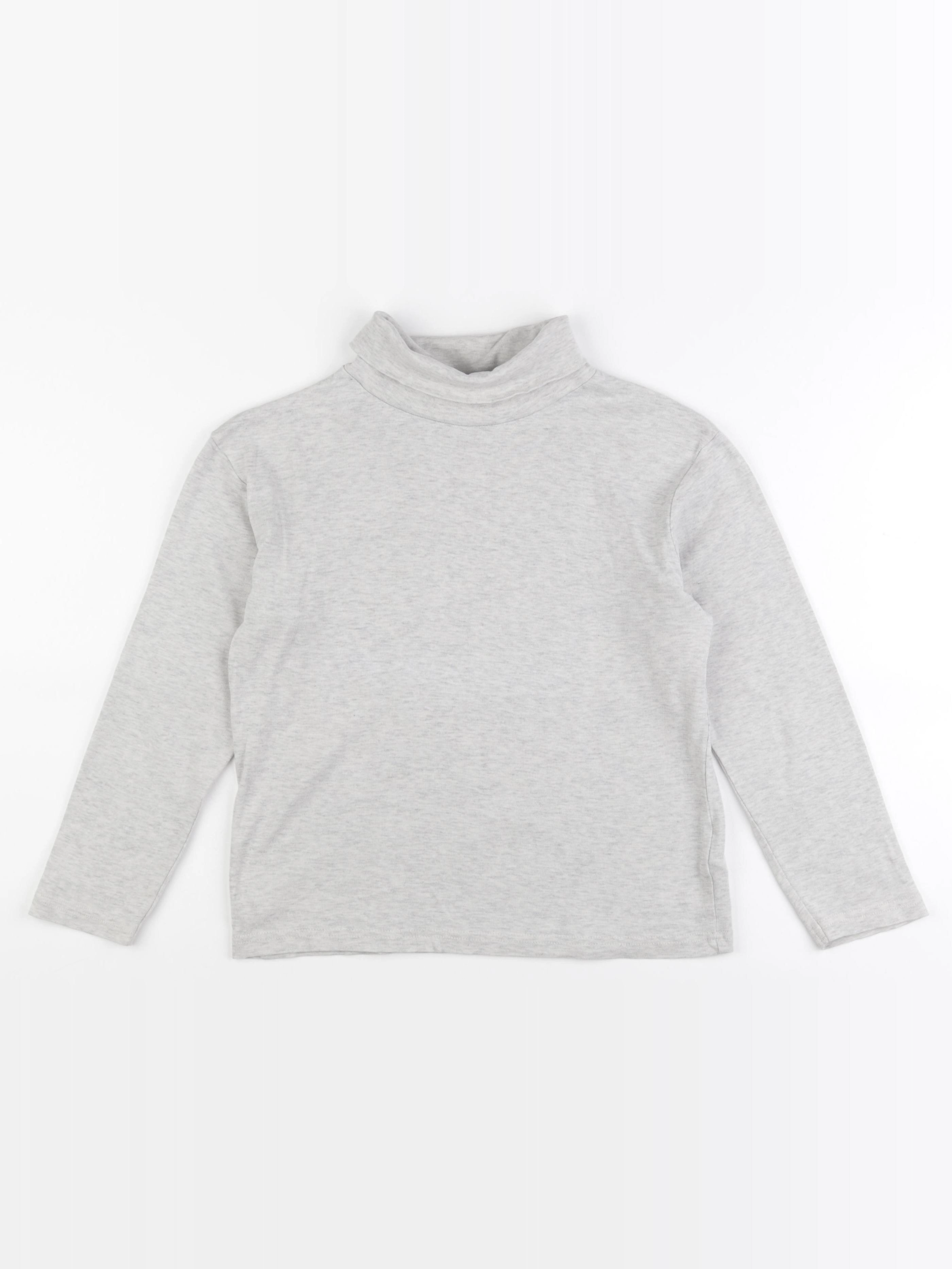 Vertbaudet - sous-pull gris - 10 ans
