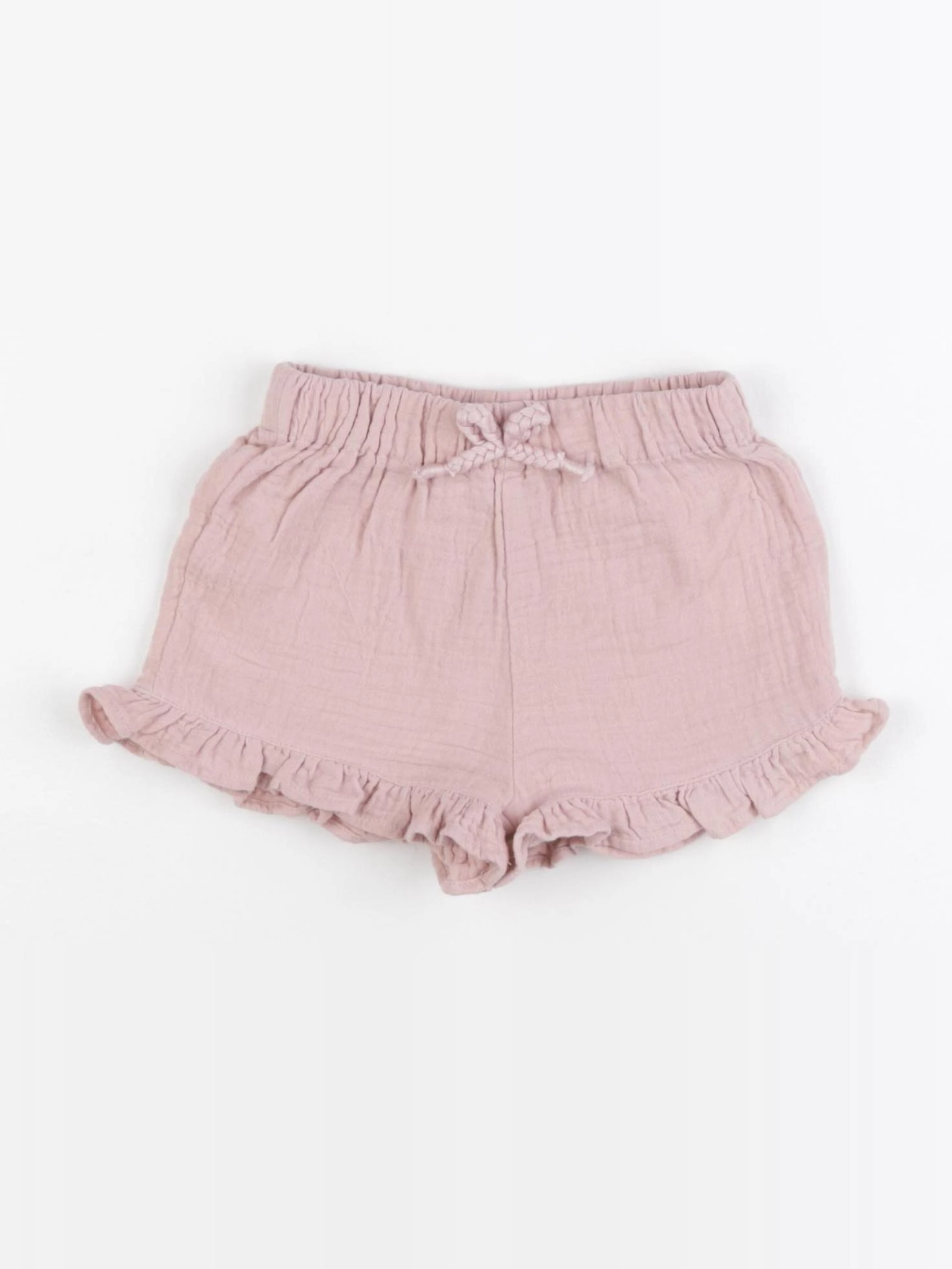 Vertbaudet - short rose - 12 mois