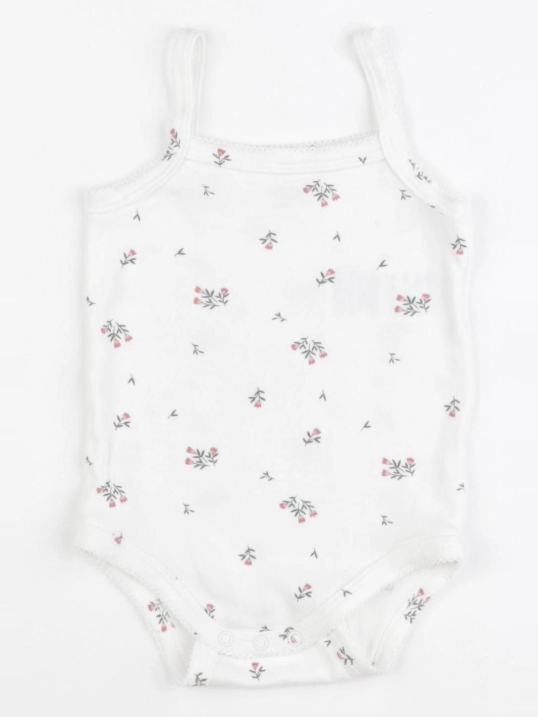 Vertbaudet - body blanc - 12 mois