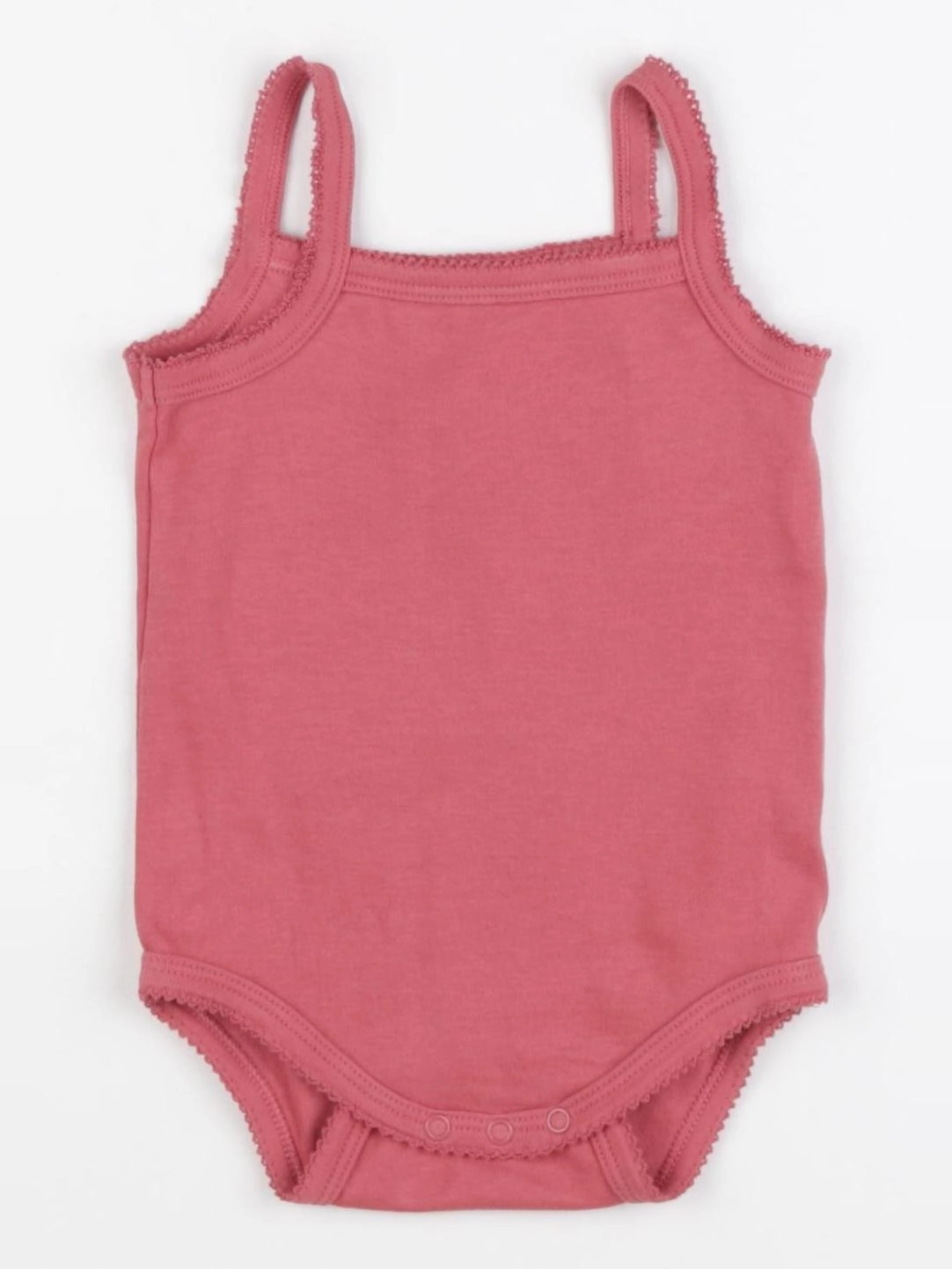 Vertbaudet - body rose - 12 mois