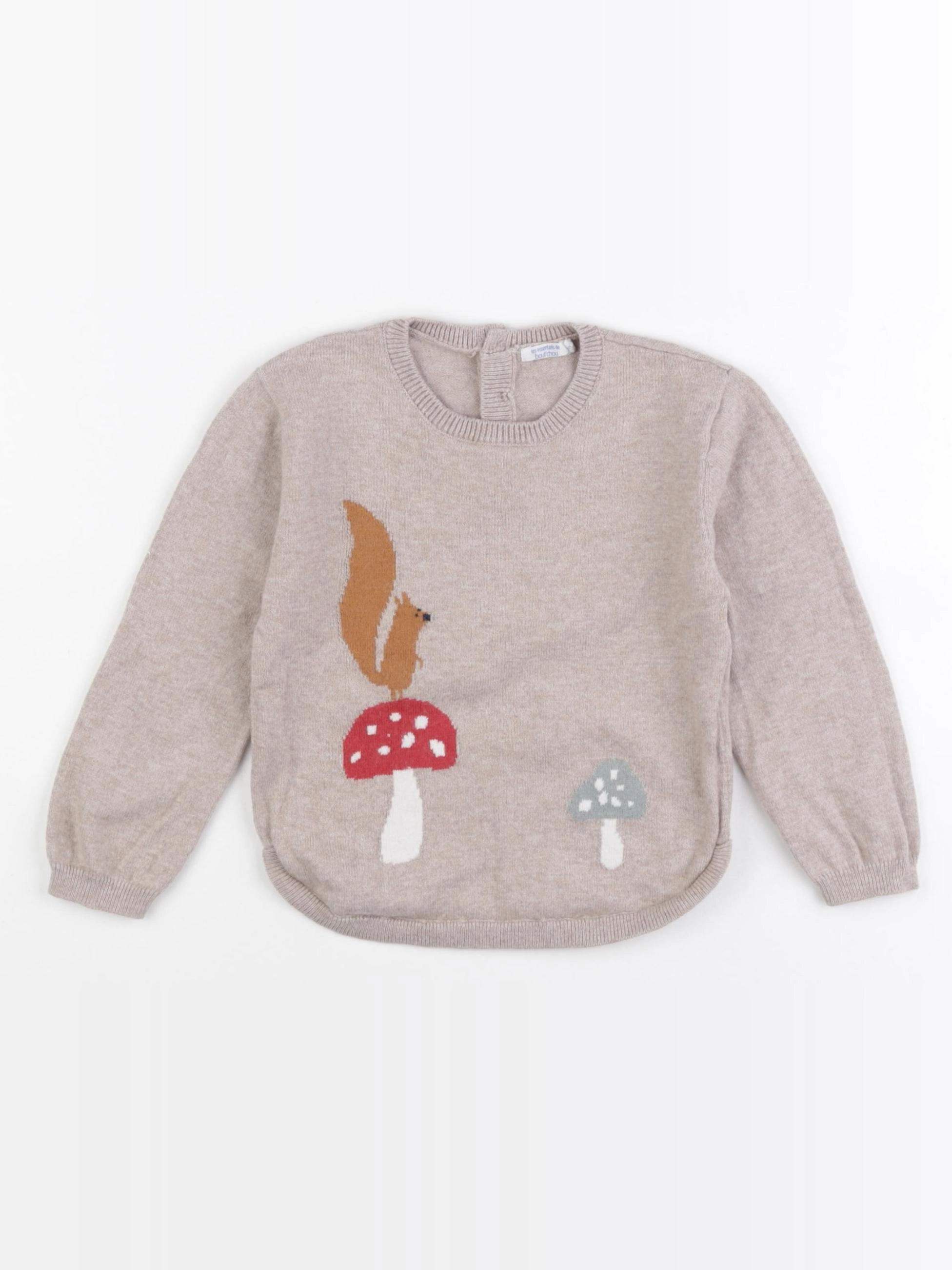 Boutchou - pull beige - 36 mois