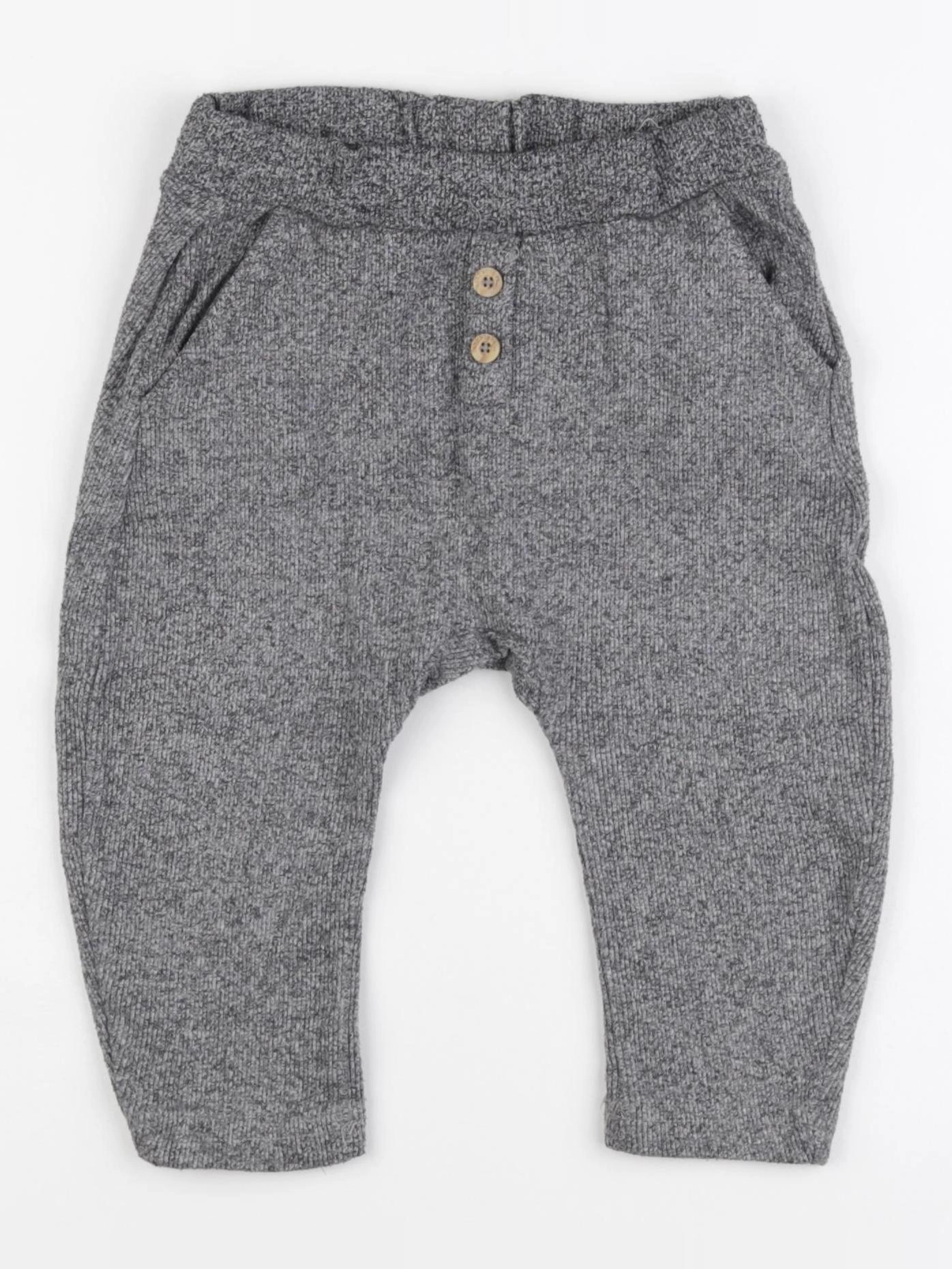 Tape à l'oeil - sarouel gris - 12 mois