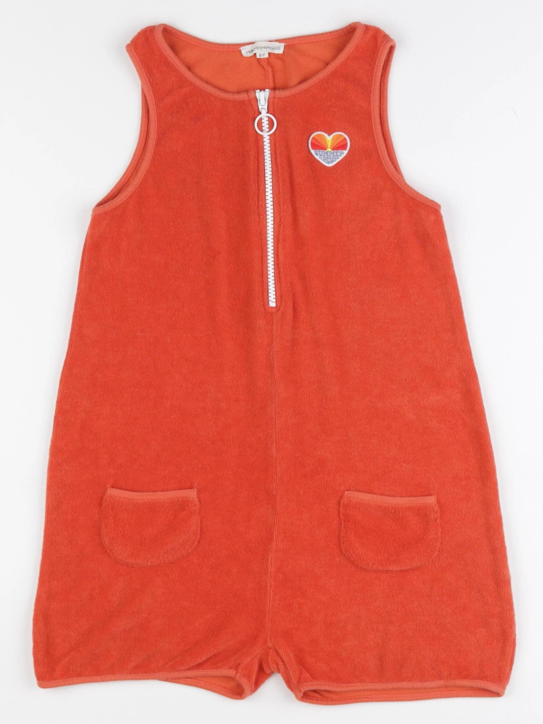 Hundred Pieces - combinaison rouge - 8 ans