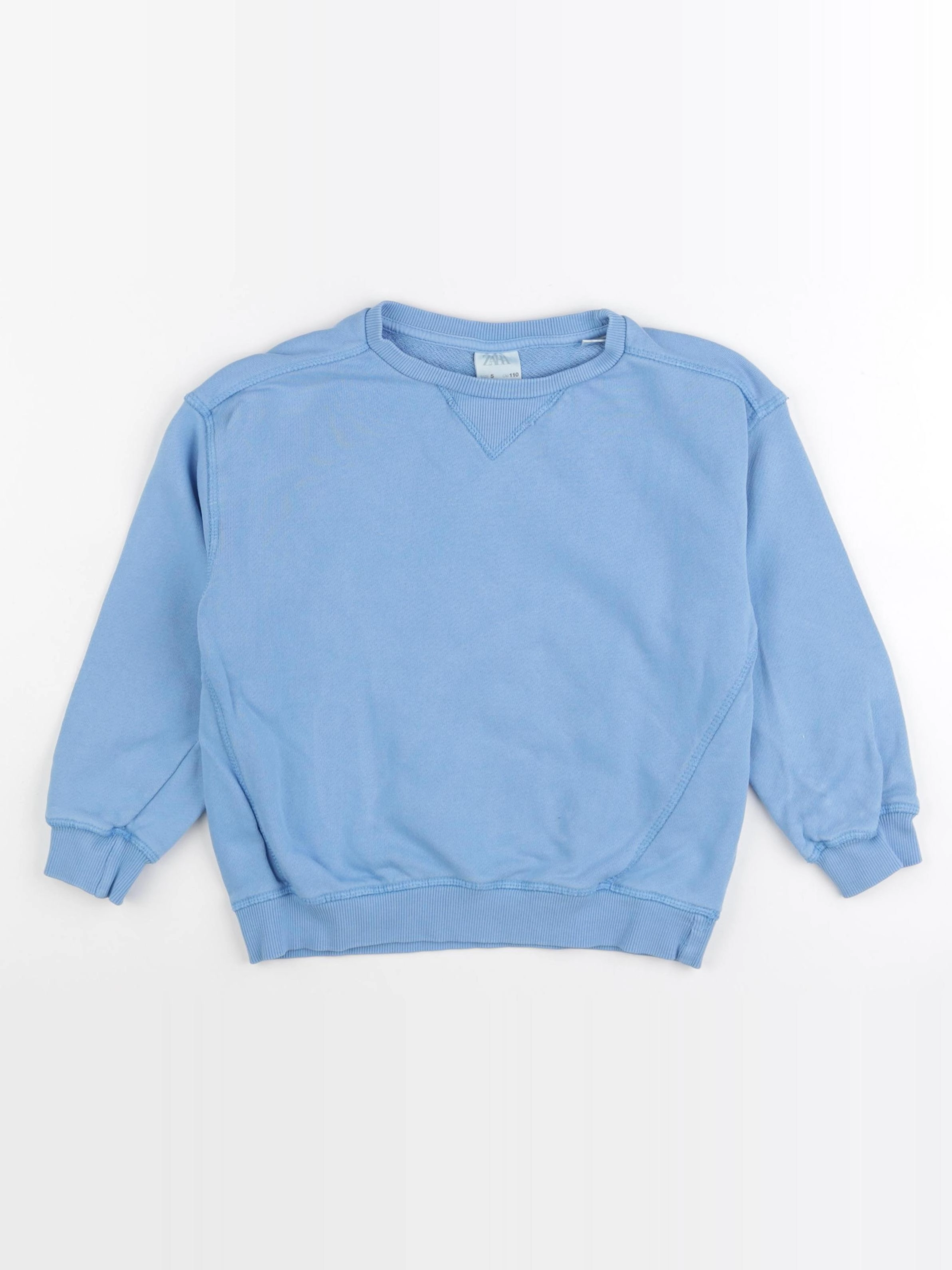 Zara - sweat bleu - 5 ans