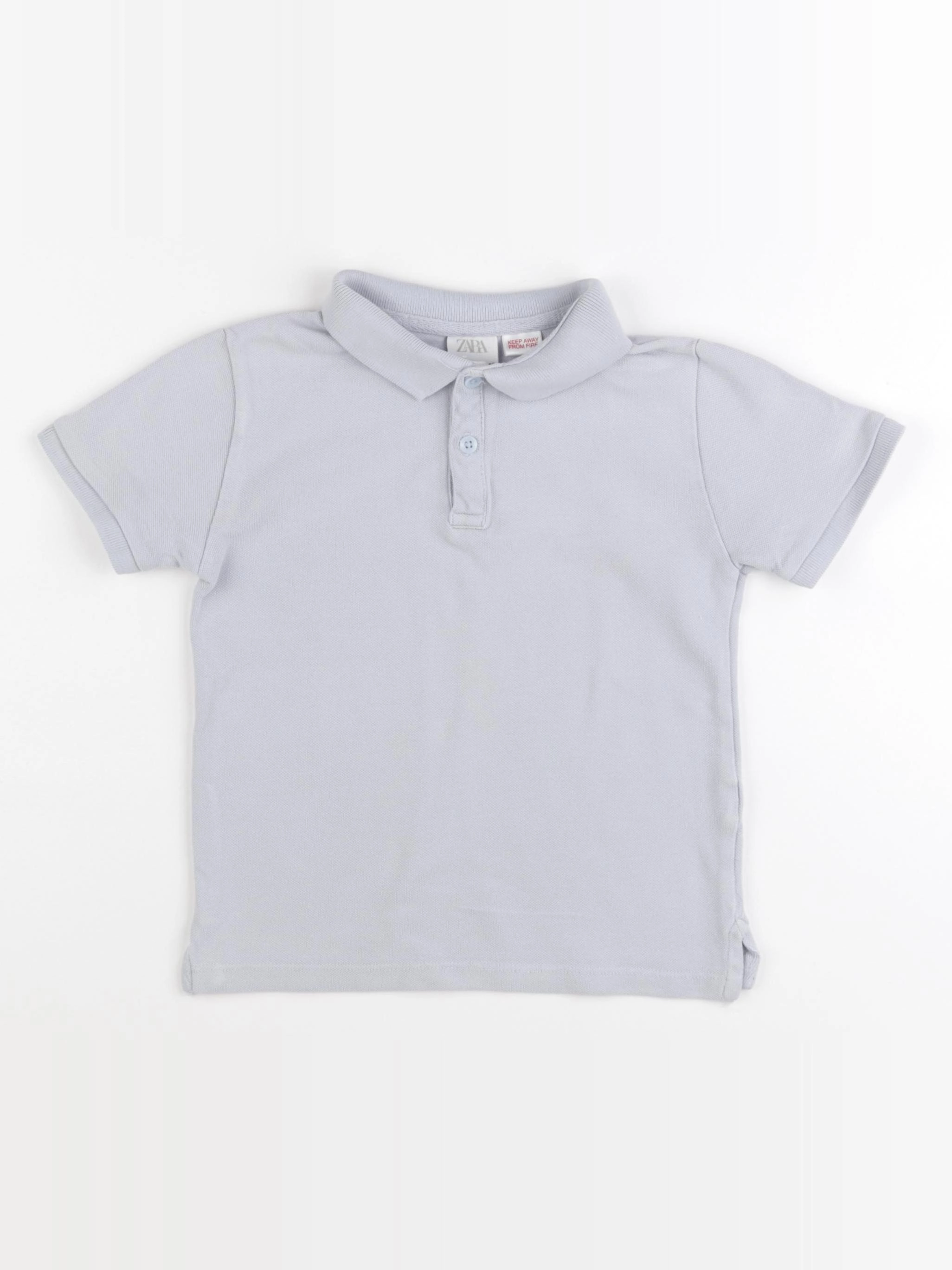 Zara - polo bleu - 4/5 ans