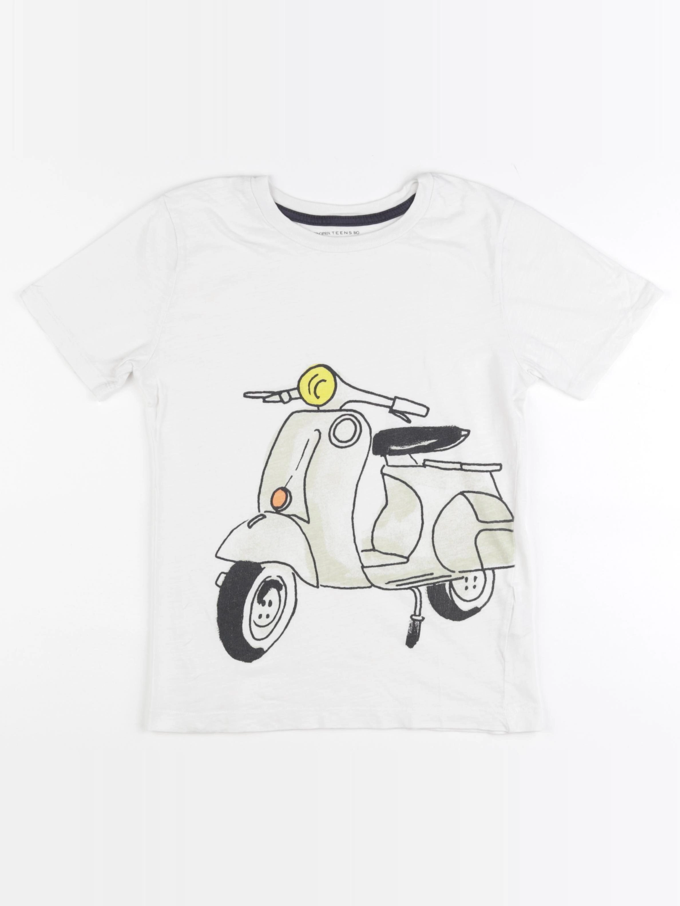 Monoprix - tee-shirt blanc - 12 ans