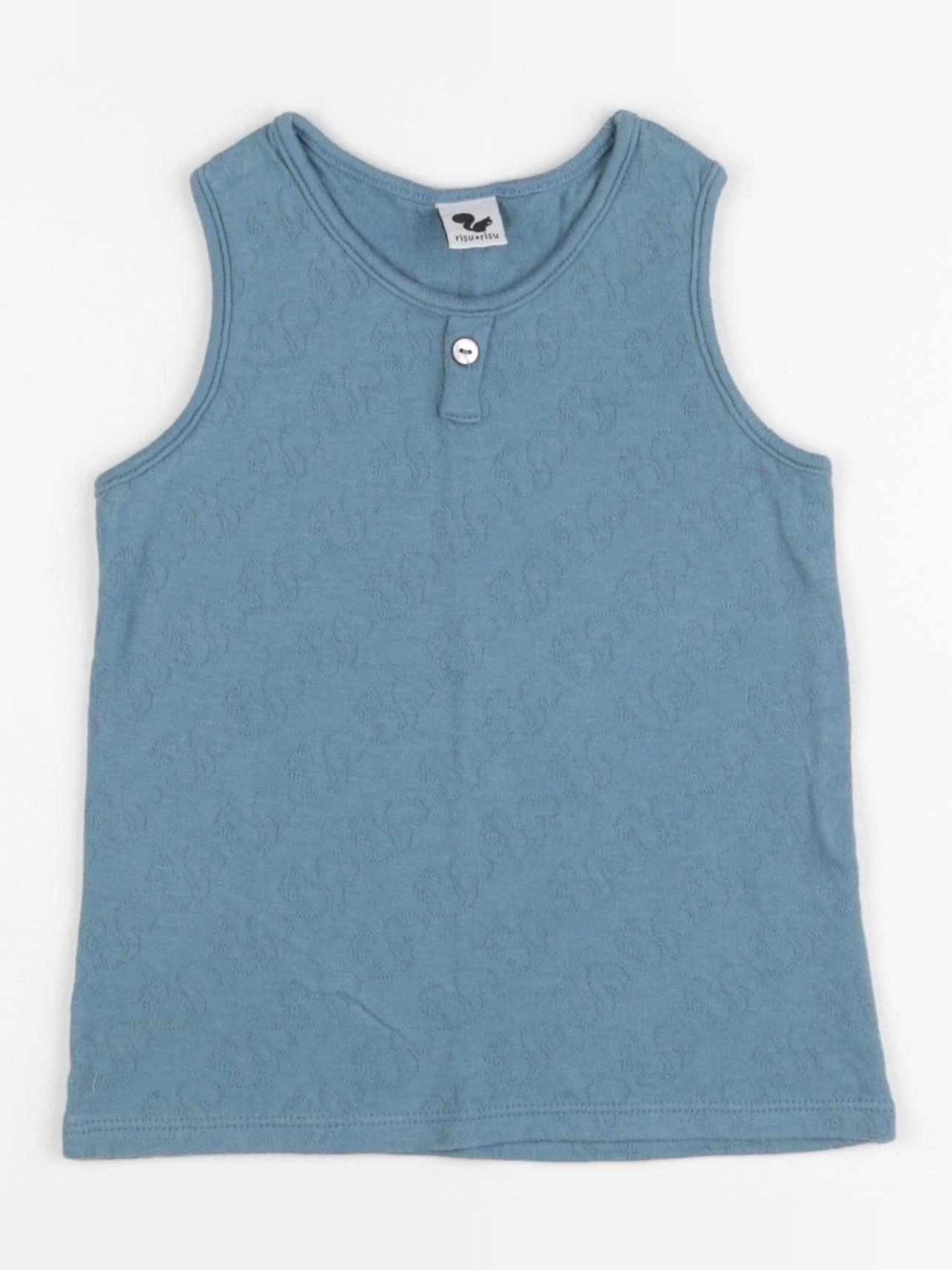 Risu Risu - débardeur bleu - 4 ans