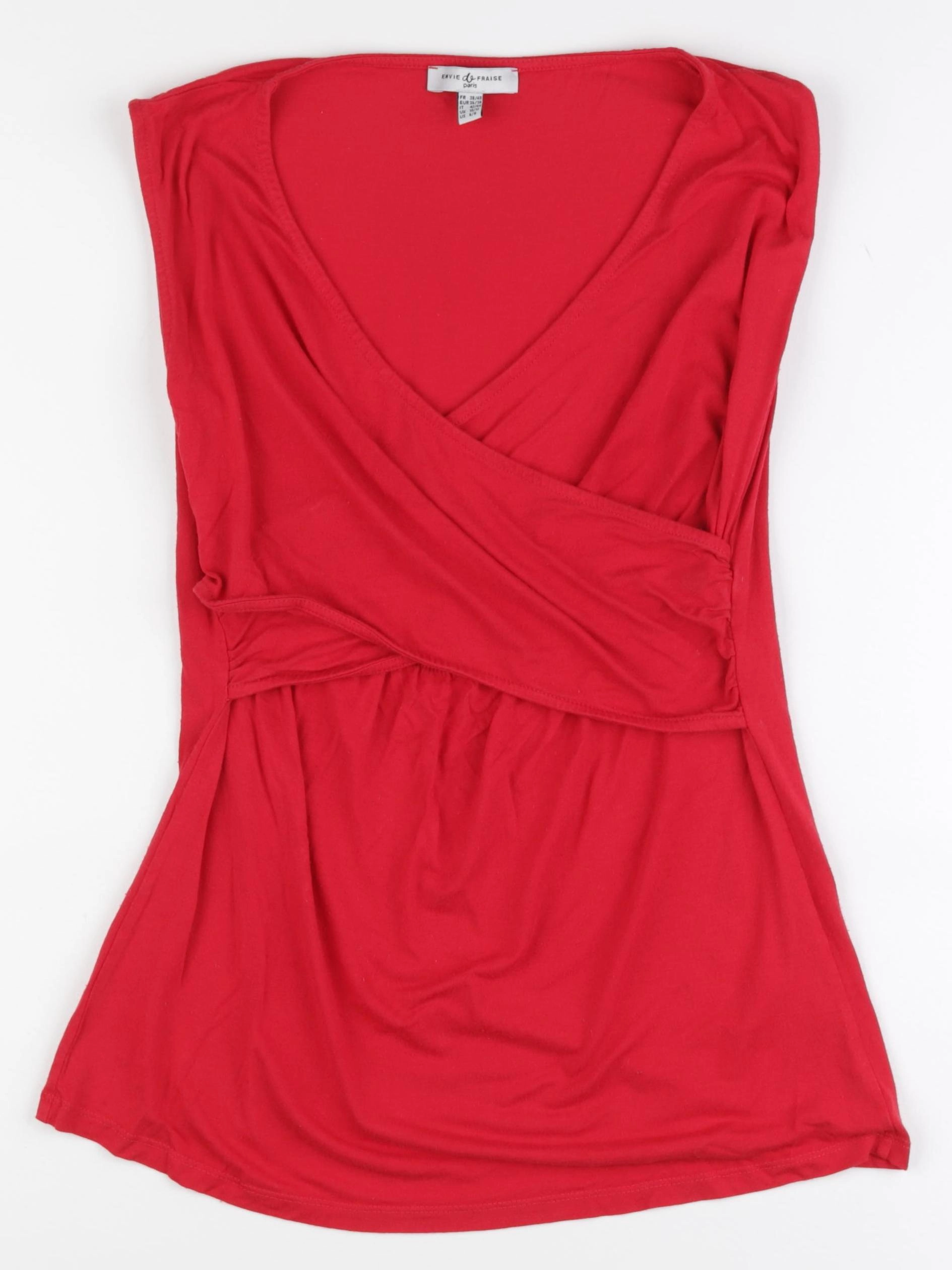 Envie de fraise - débardeur grossesse, allaitement rouge - 38 à 40