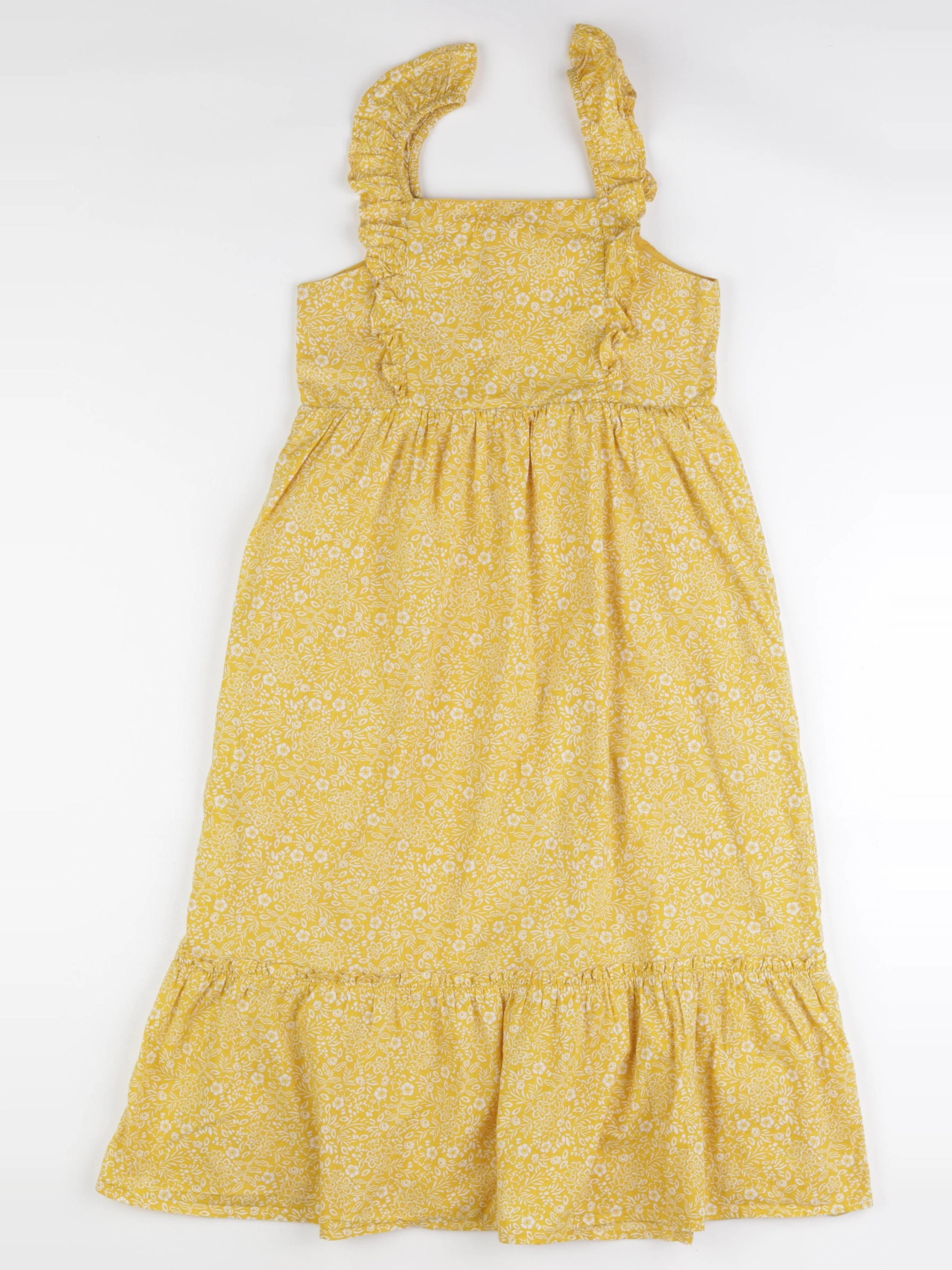 Vertbaudet - robe jaune - 10 ans