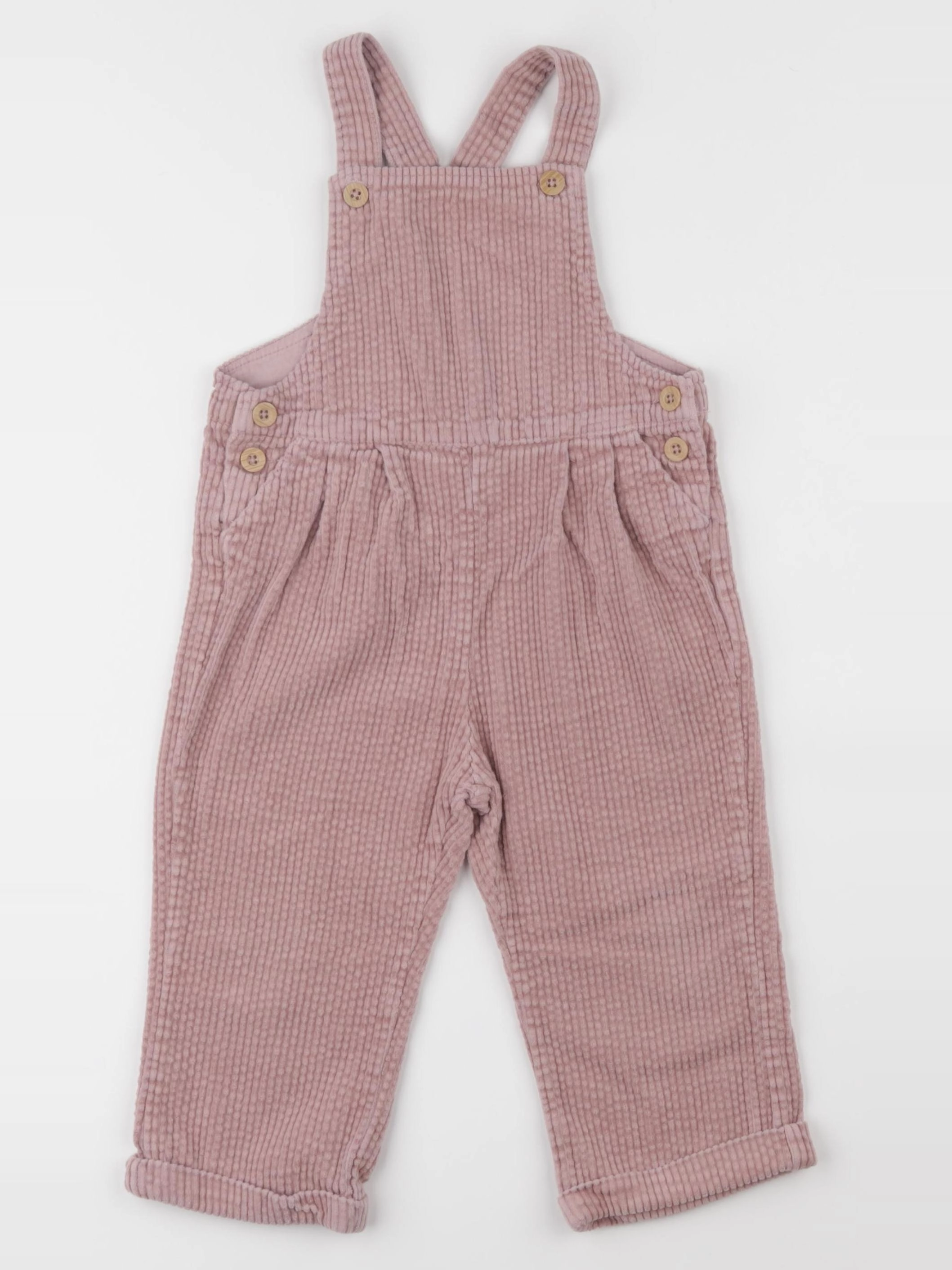 Vertbaudet - salopette rose - 24 mois