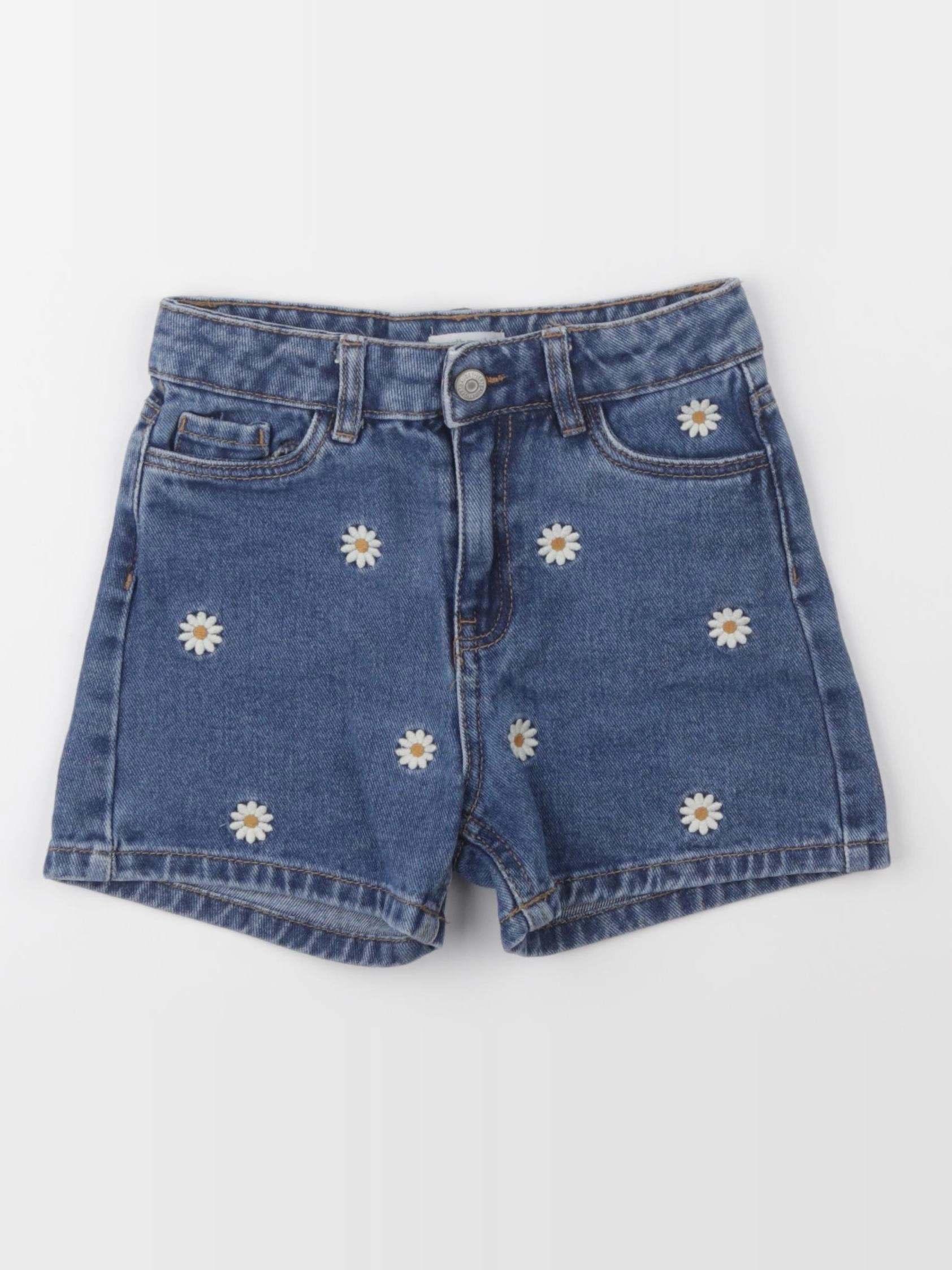 Vertbaudet - short bleu - 6 ans