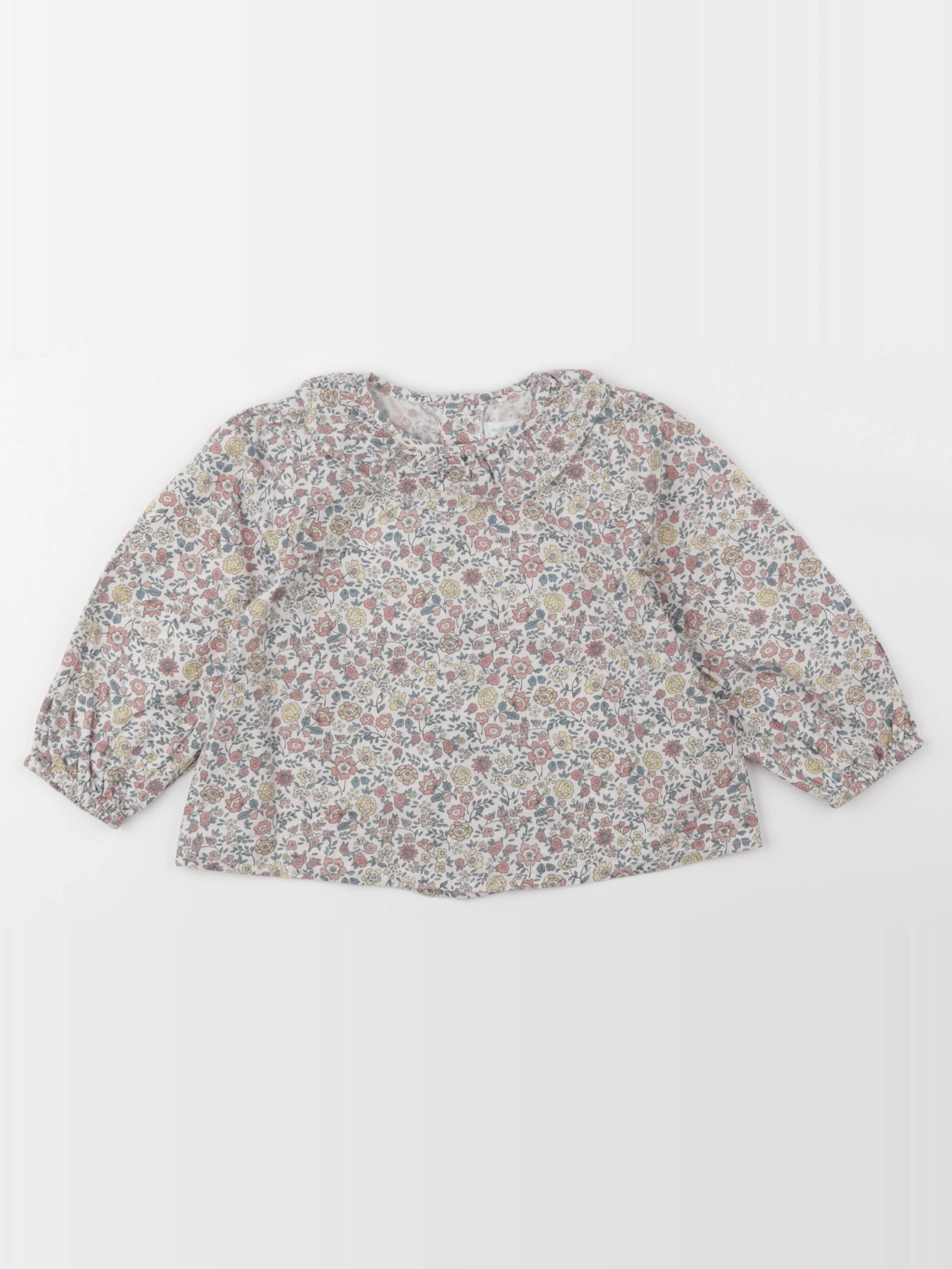 Vertbaudet - blouse multicolore - 24 mois