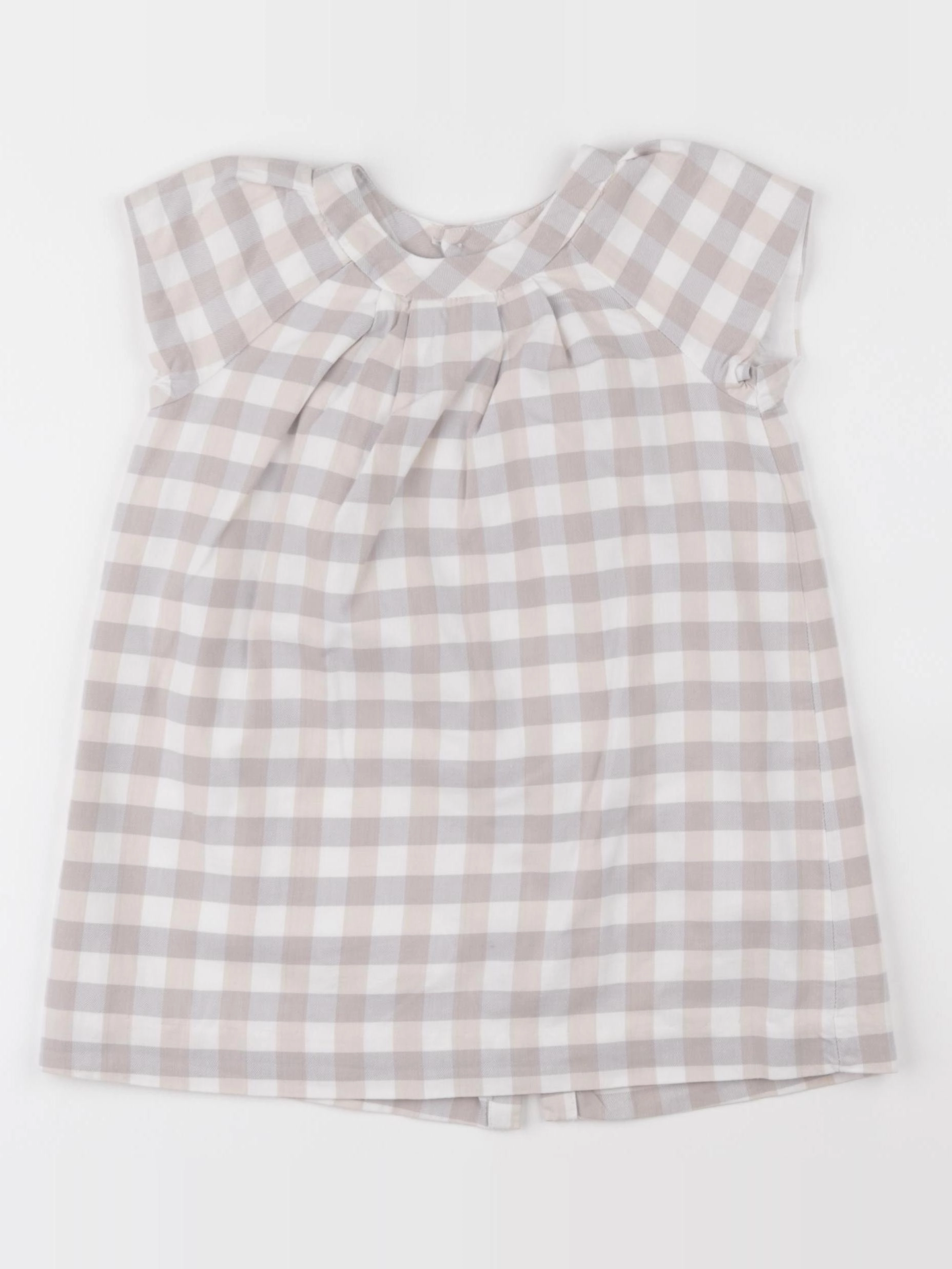 Jacadi - robe gris, beige - 24 mois