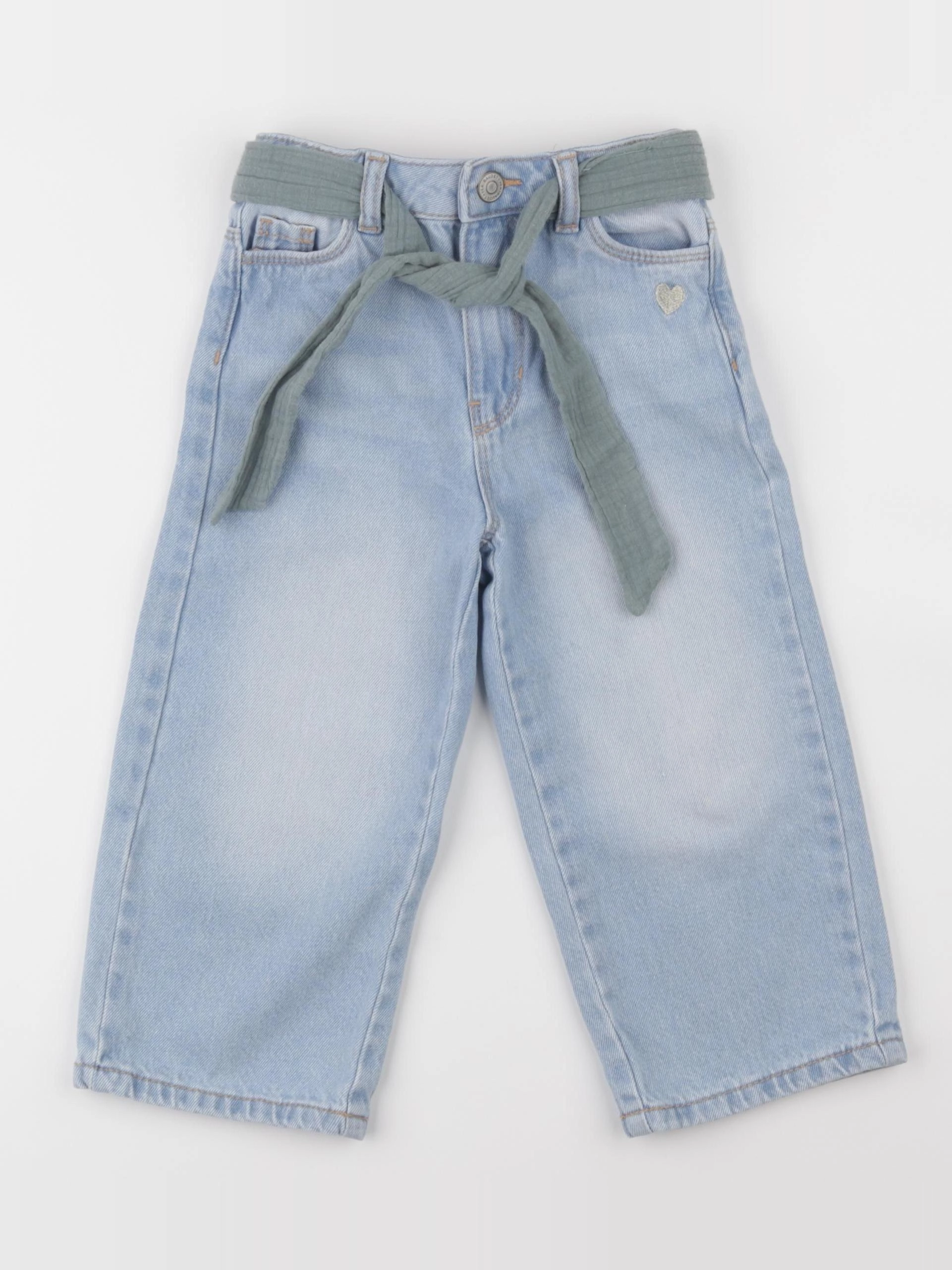 Vertbaudet - jean bleu - 3 ans