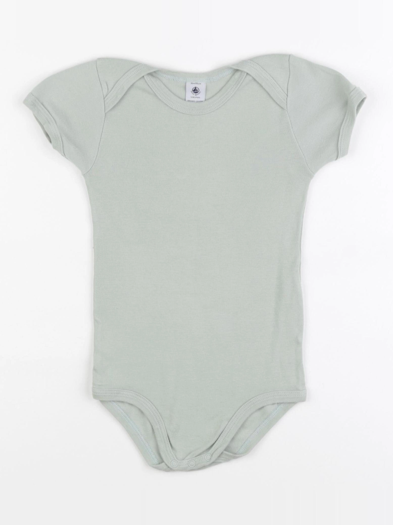 Petit Bateau - body vert - 36 mois
