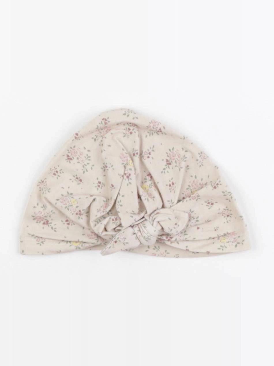 Vertbaudet - bonnet beige - 3/6 mois