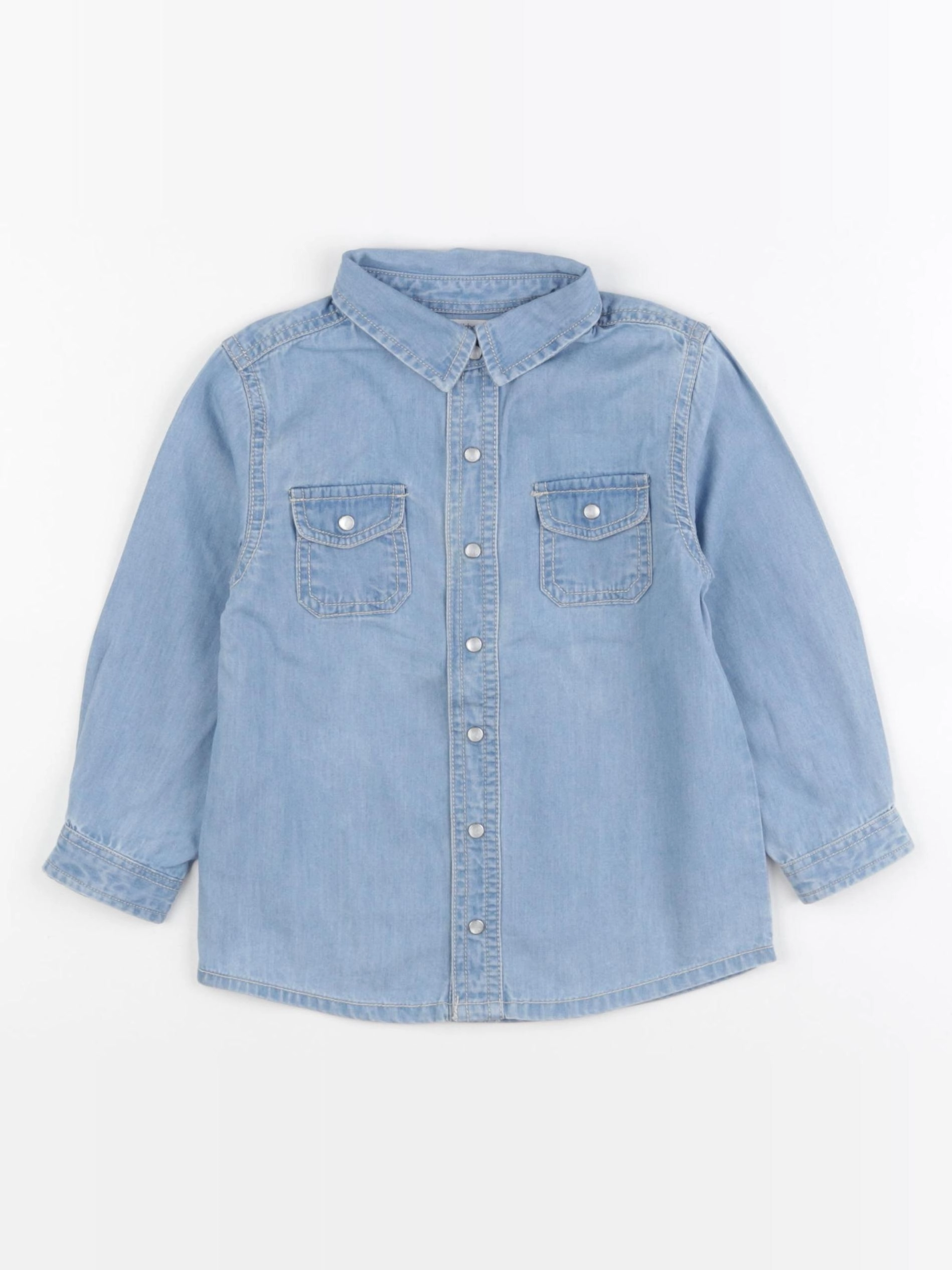 Boutchou - blouse bleu - 24 mois