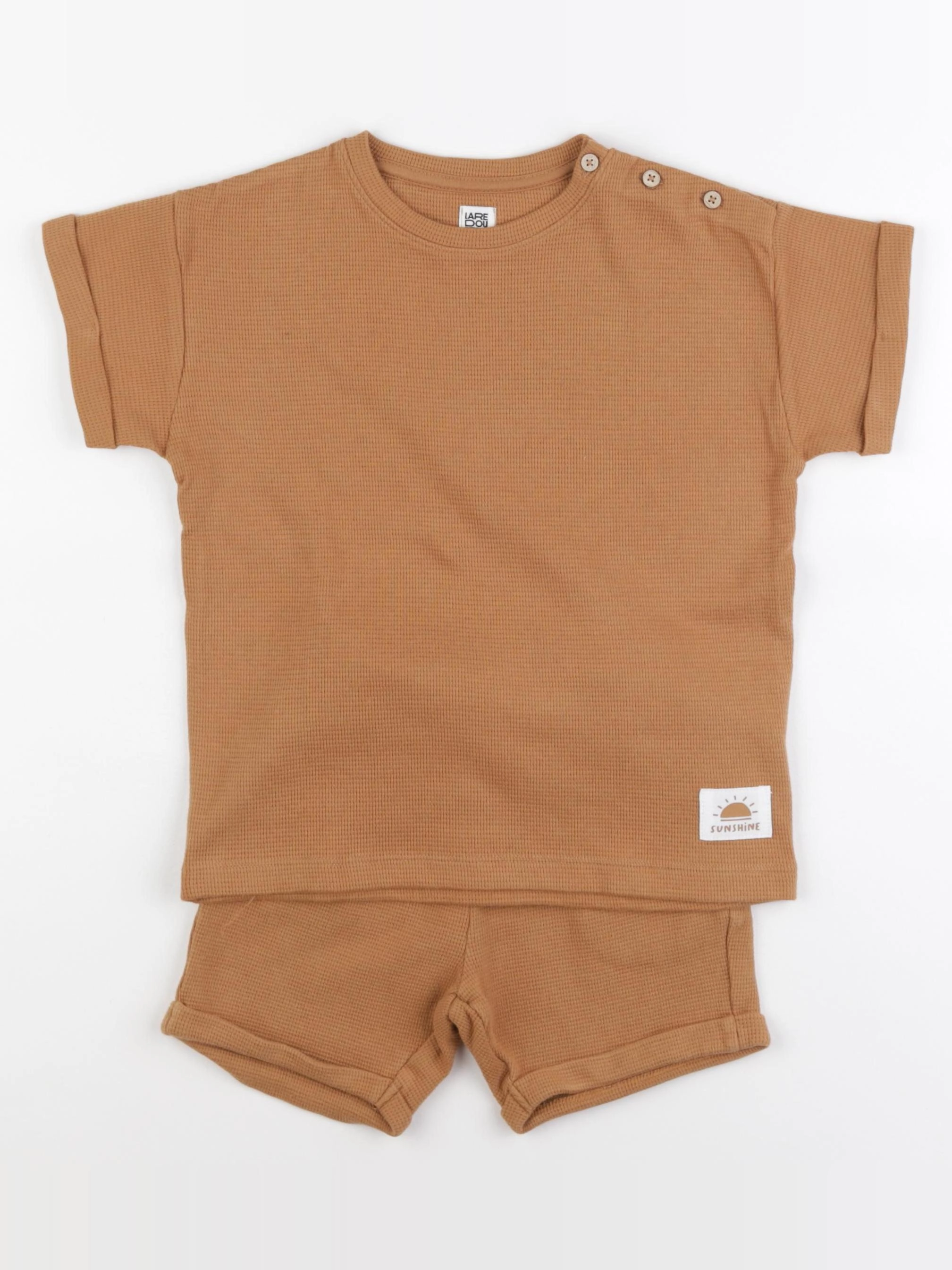 La Redoute - ensemble marron - 5 ans